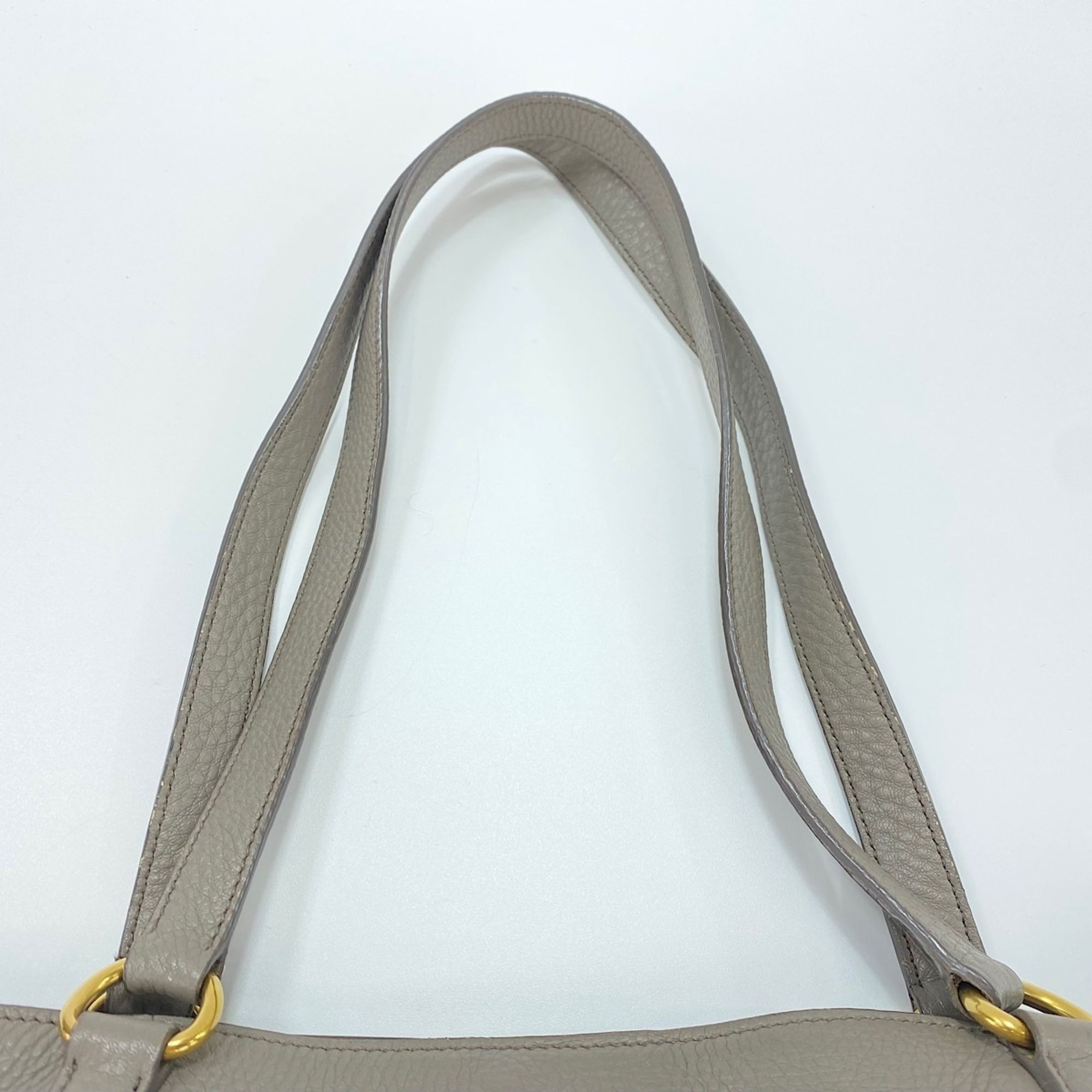 Leather Tote Bag (Pre-Owned) - Prada - Modalova