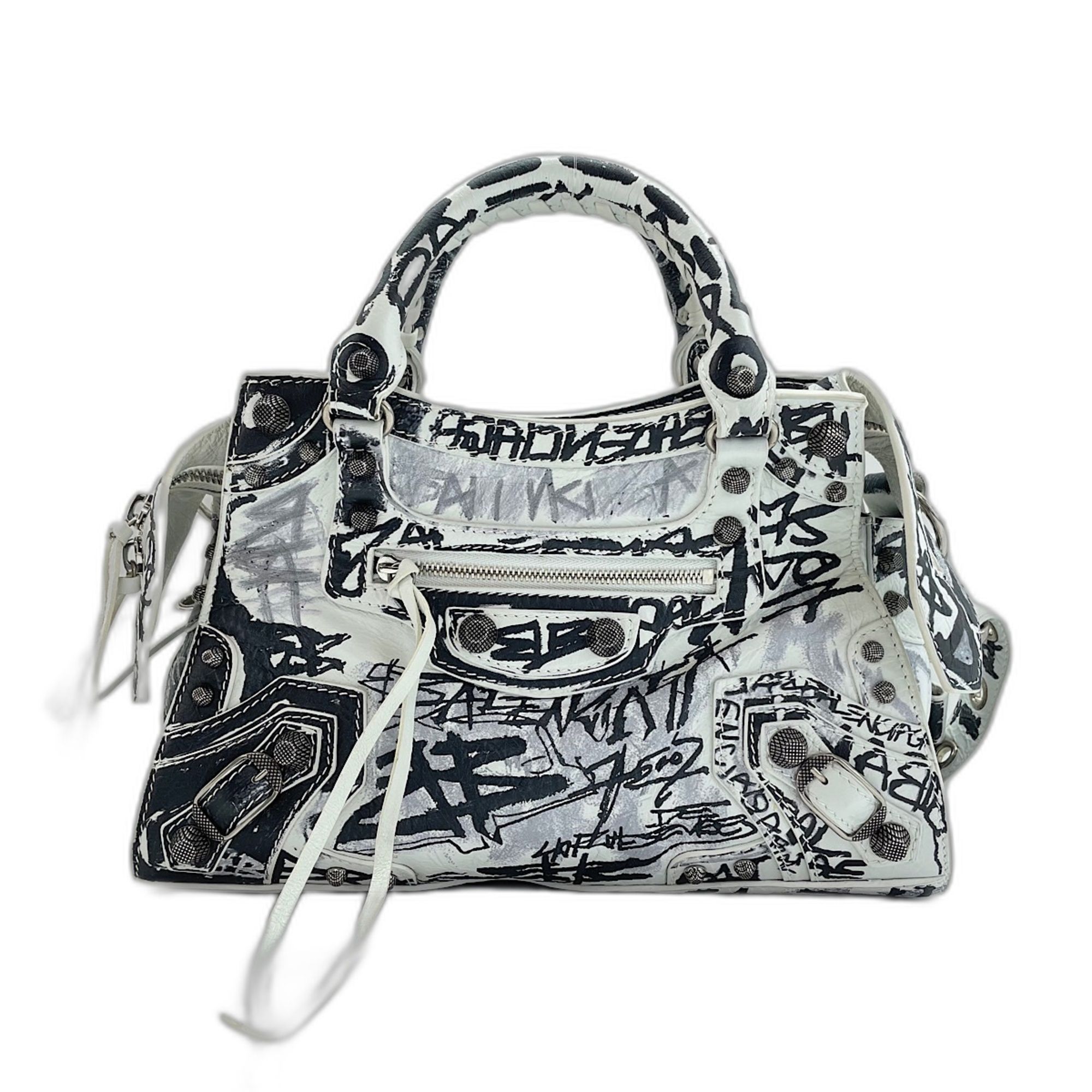 Leather Handbag (Pre-Owned) - Balenciaga - Modalova
