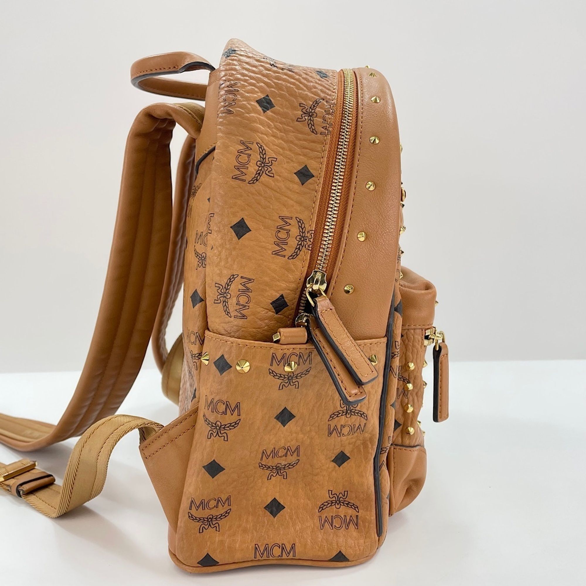 Coated Canvas Backpack (Pre-Owned) - MCM - Modalova