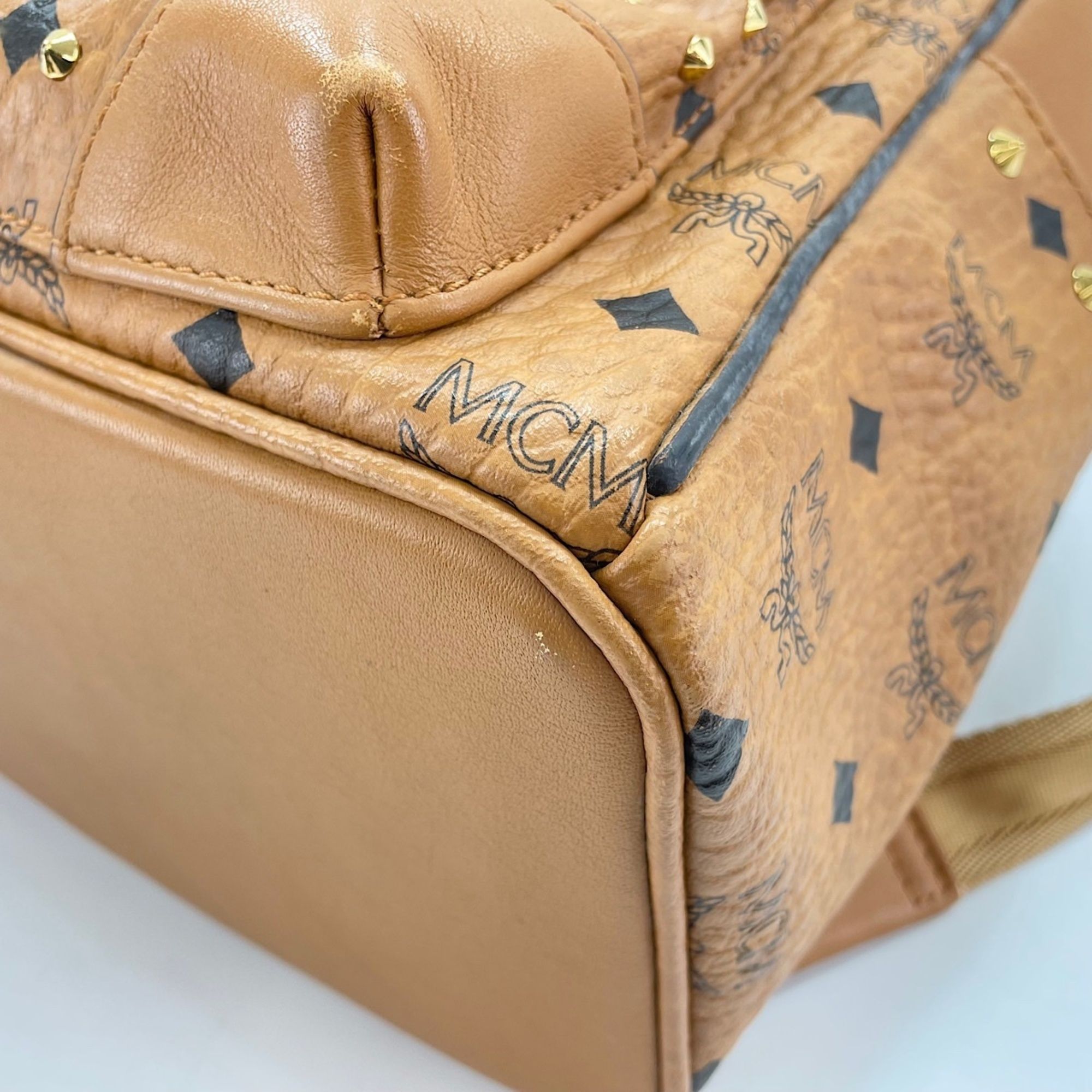Coated Canvas Backpack (Pre-Owned) - MCM - Modalova