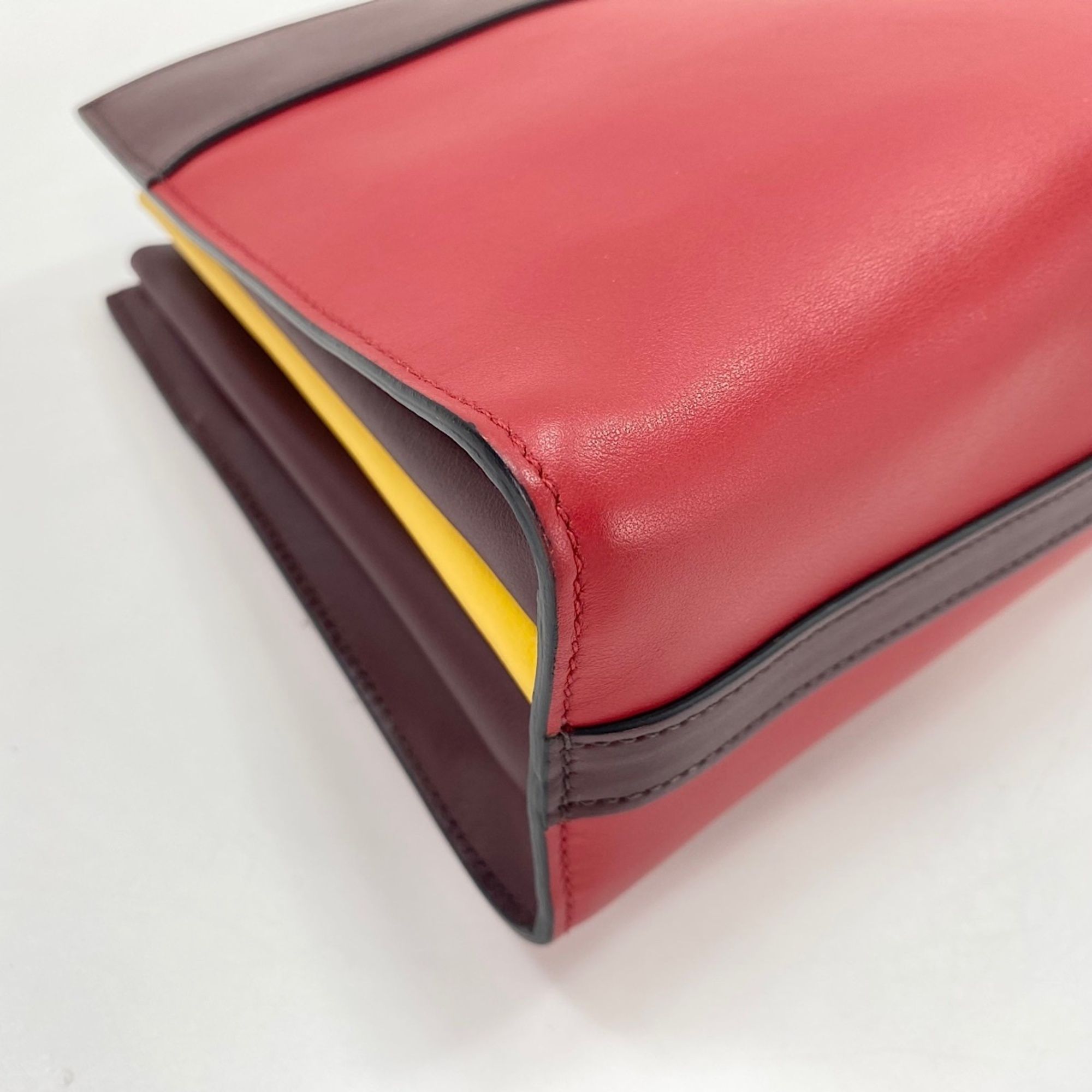 Leather Shoulder Bag (Pre-Owned) - Prada - Modalova