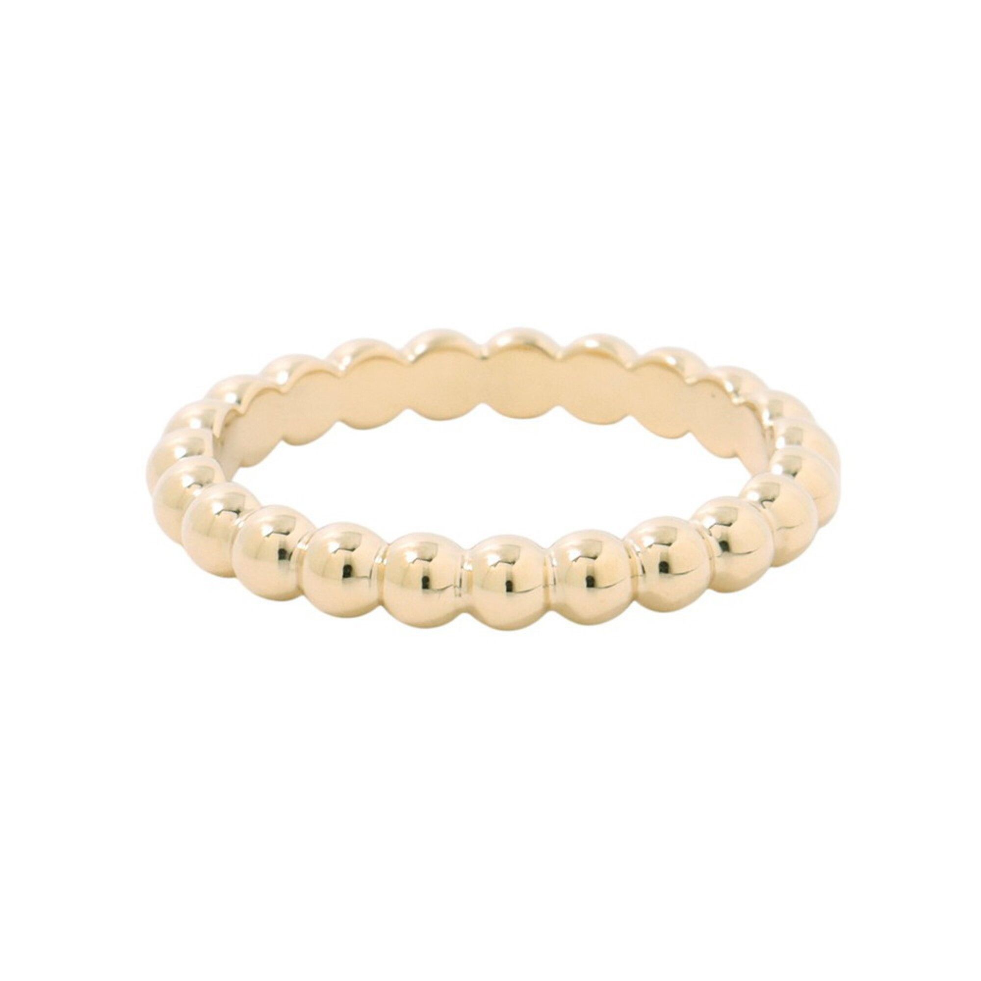 Perlee Yellow Gold (18K) Band Ring (Pre-Owned) - Van Cleef & Arpels - Modalova