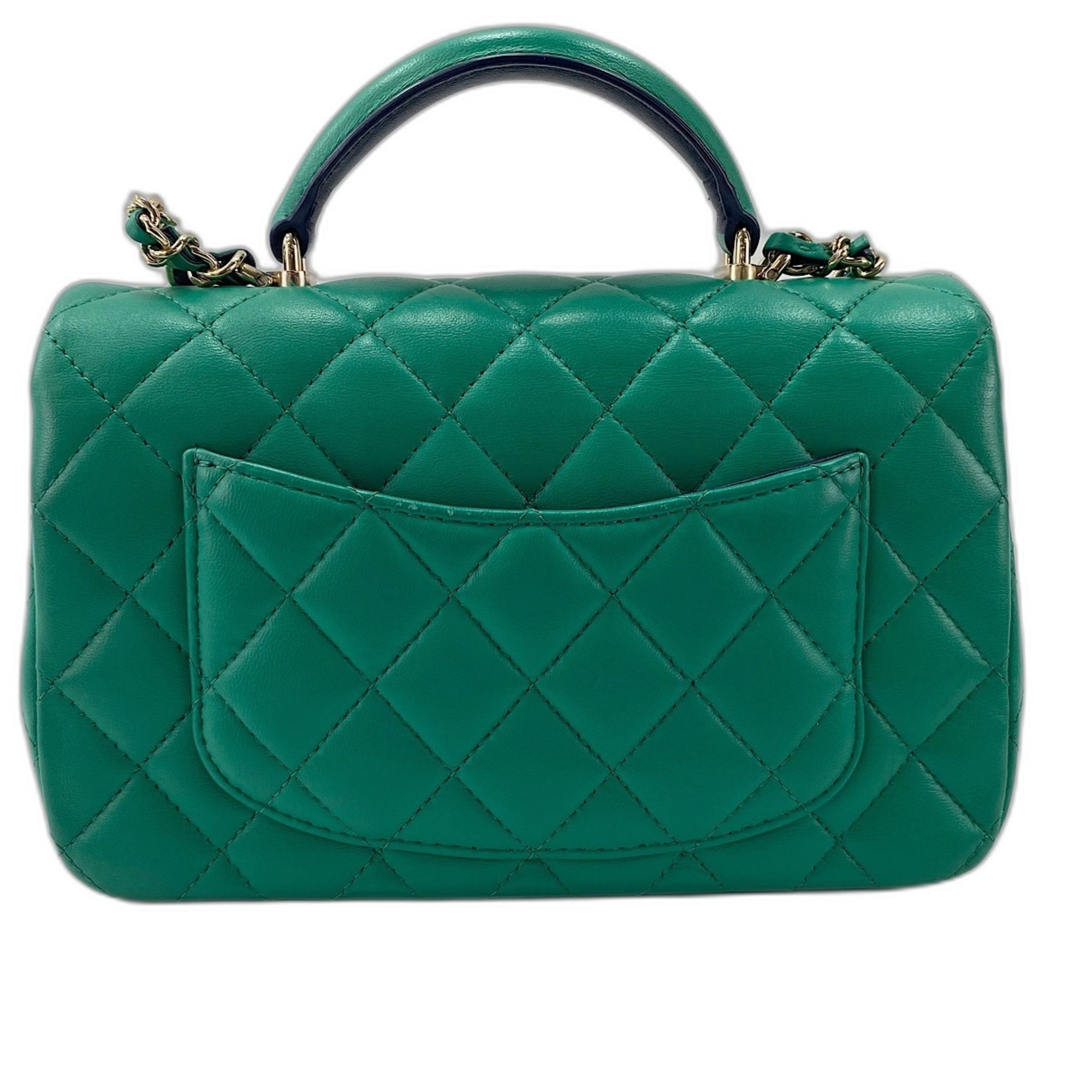 Chanel Green Handbag (Pre-Owned) - Chanel - Modalova