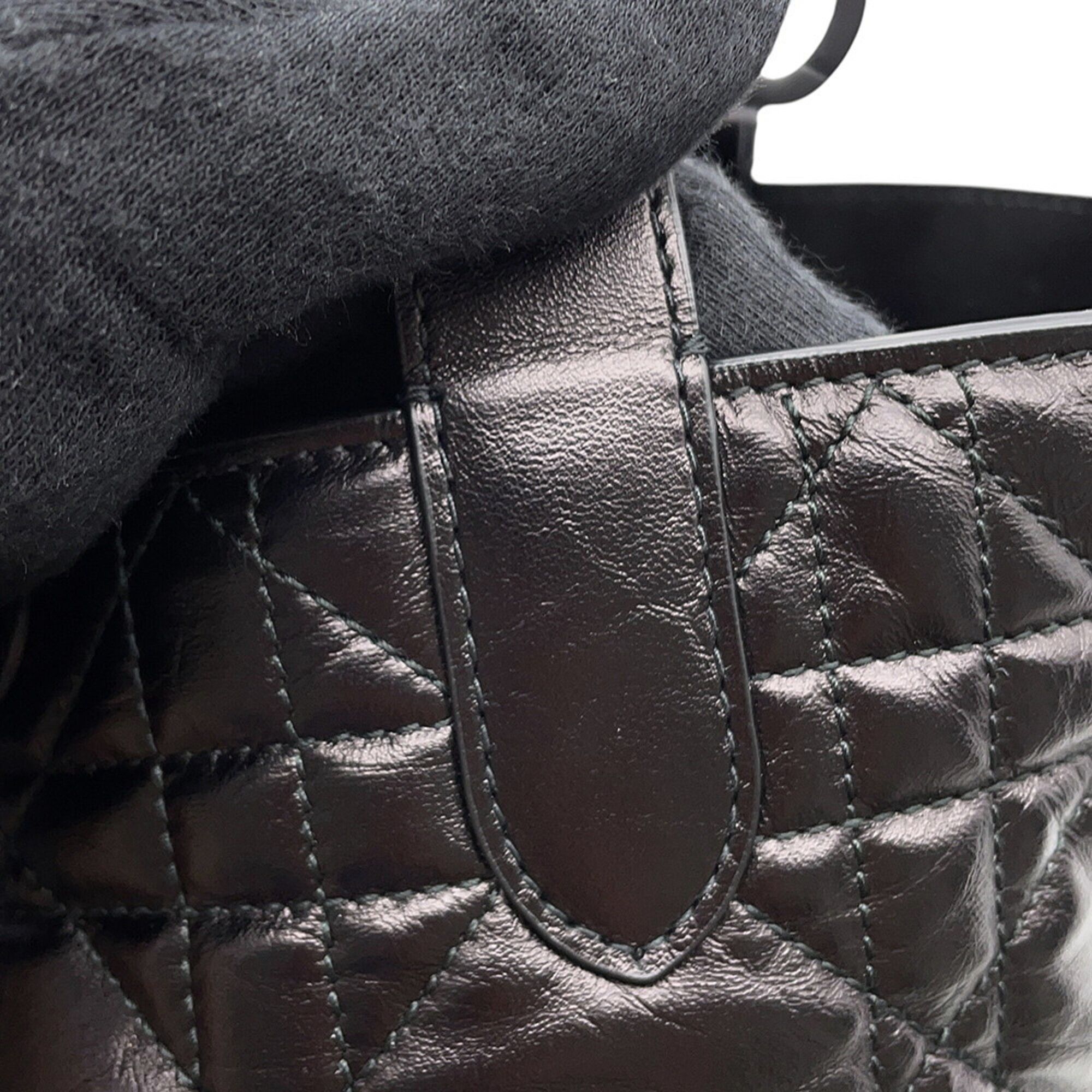 Leather Handbag (Pre-Owned) - Christian Dior - Modalova