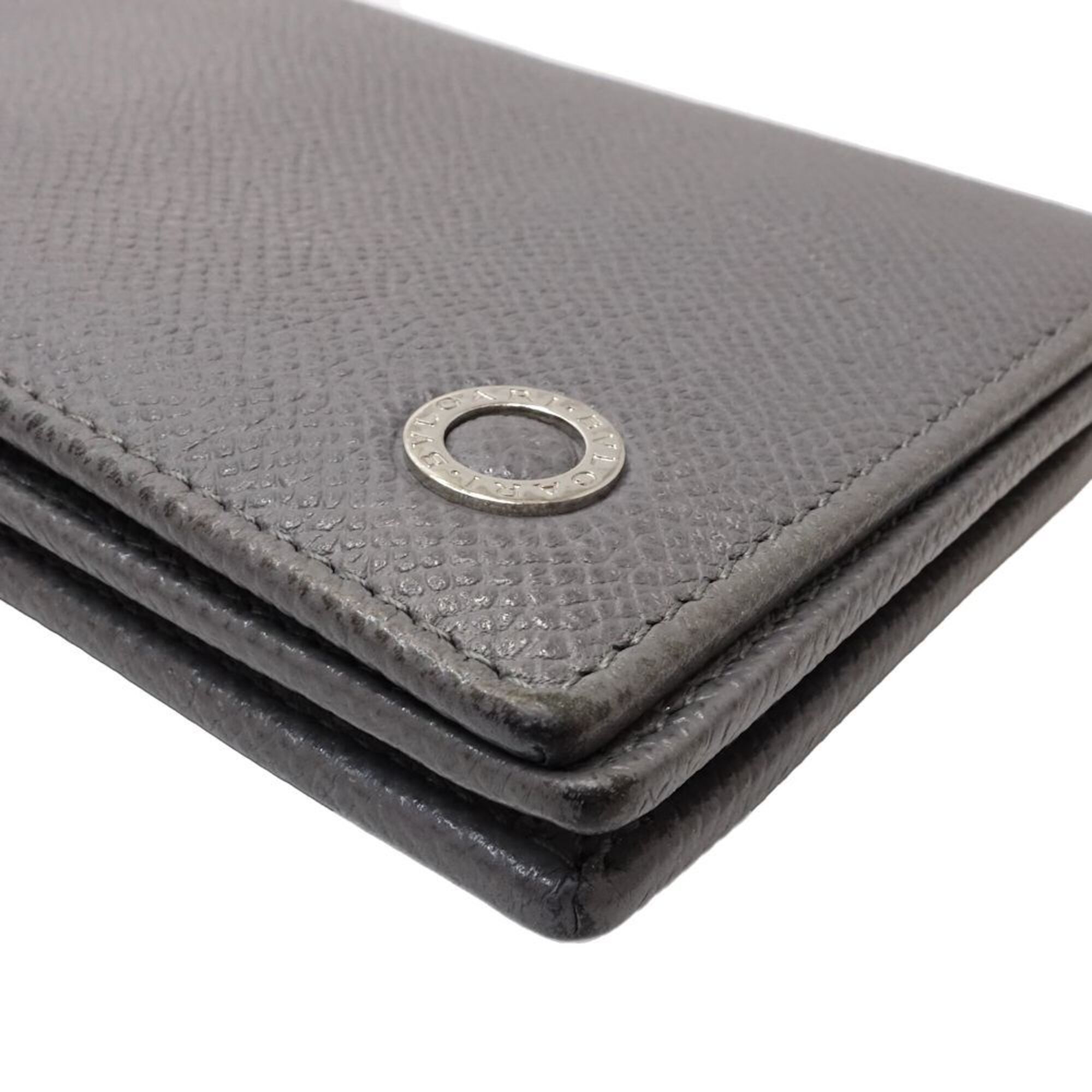 Leather Long Wallet (Bi-Fold) (Pre-Owned) - Bvlgari - Modalova