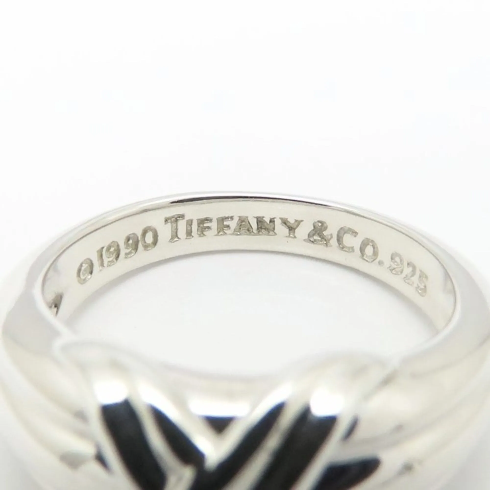 Silver 925 Band Ring (Pre-Owned) - Tiffany - Modalova