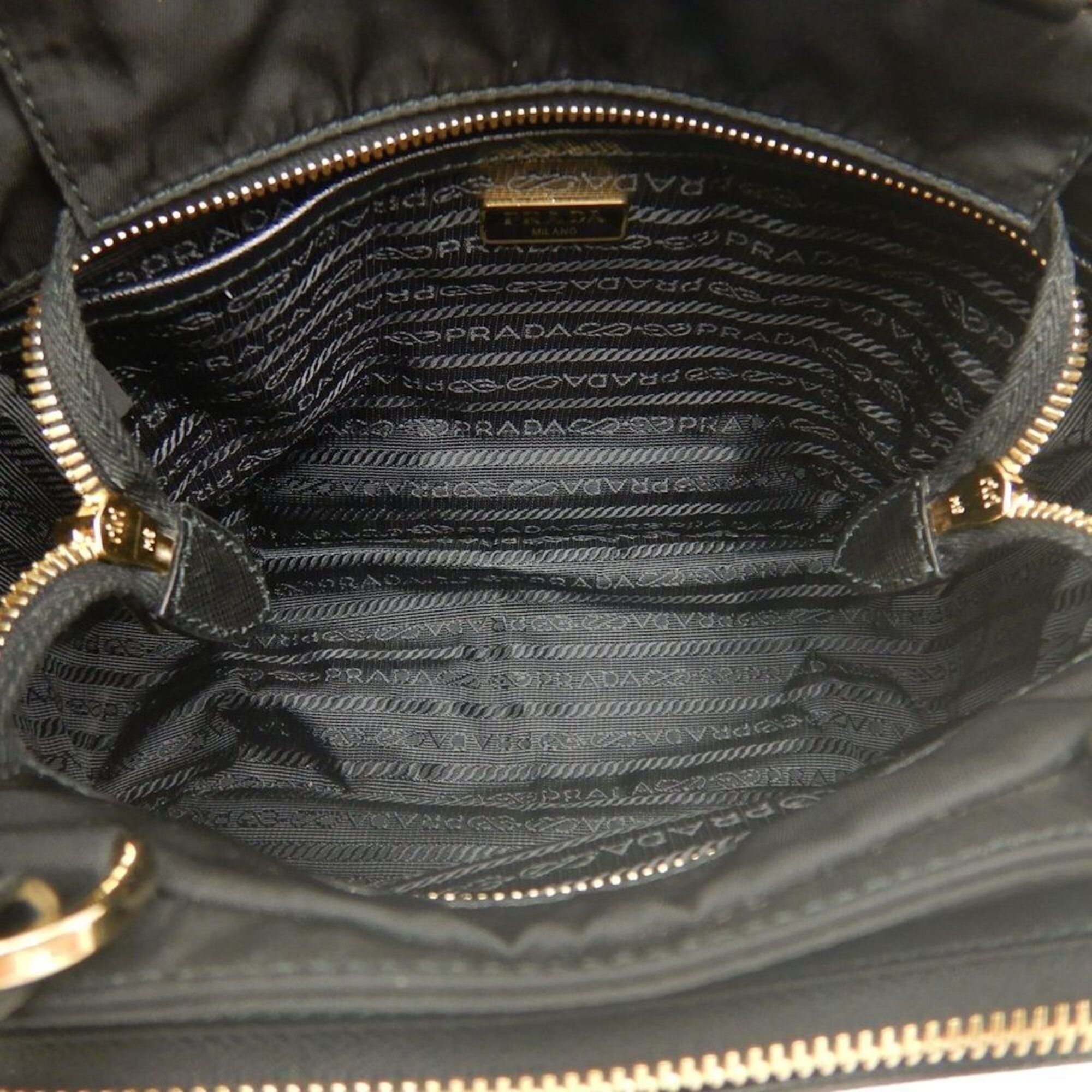 Nylon Leather Handbag (Pre-Owned) - Prada - Modalova