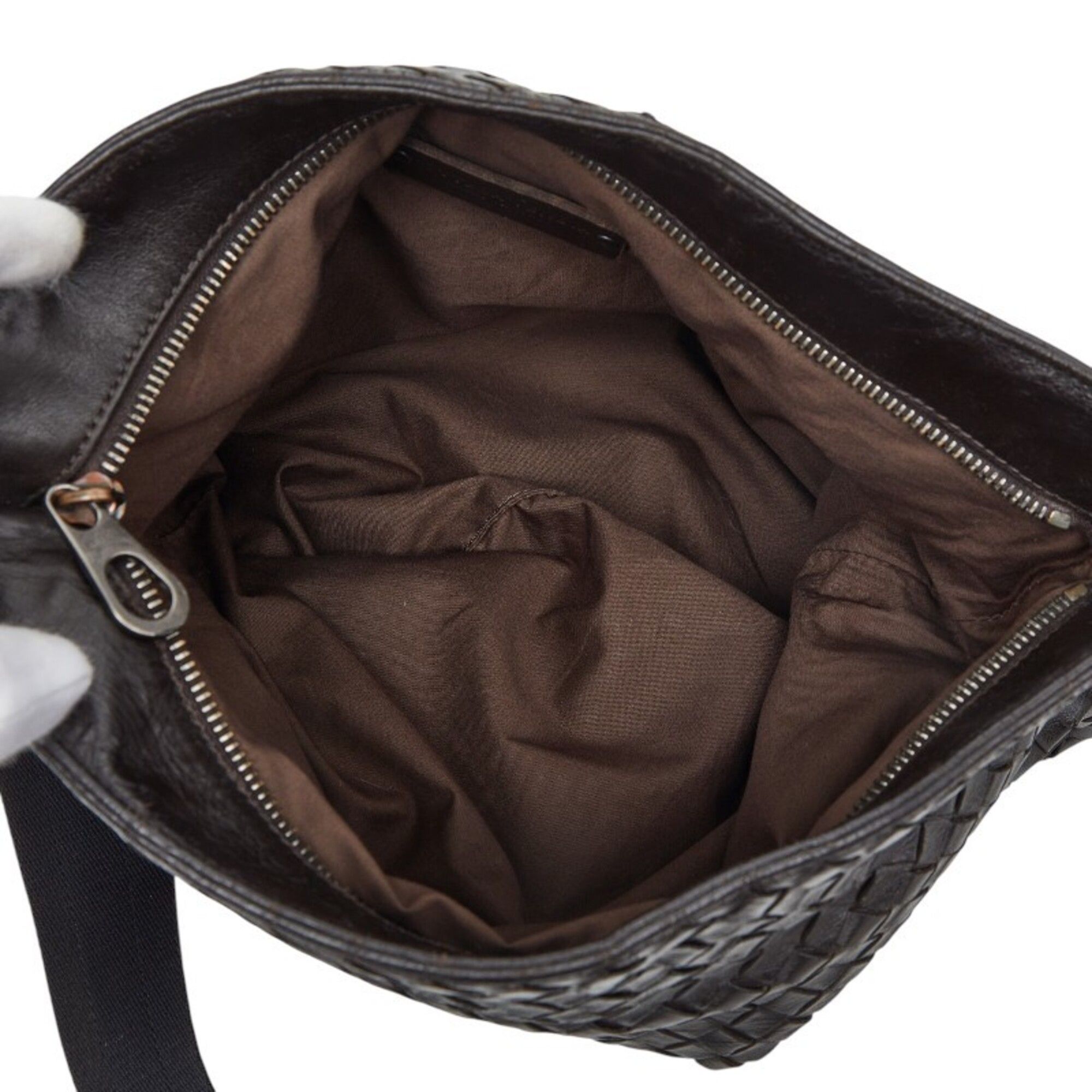 Leather Shoulder Bag (Pre-Owned) - Bottega Veneta - Modalova