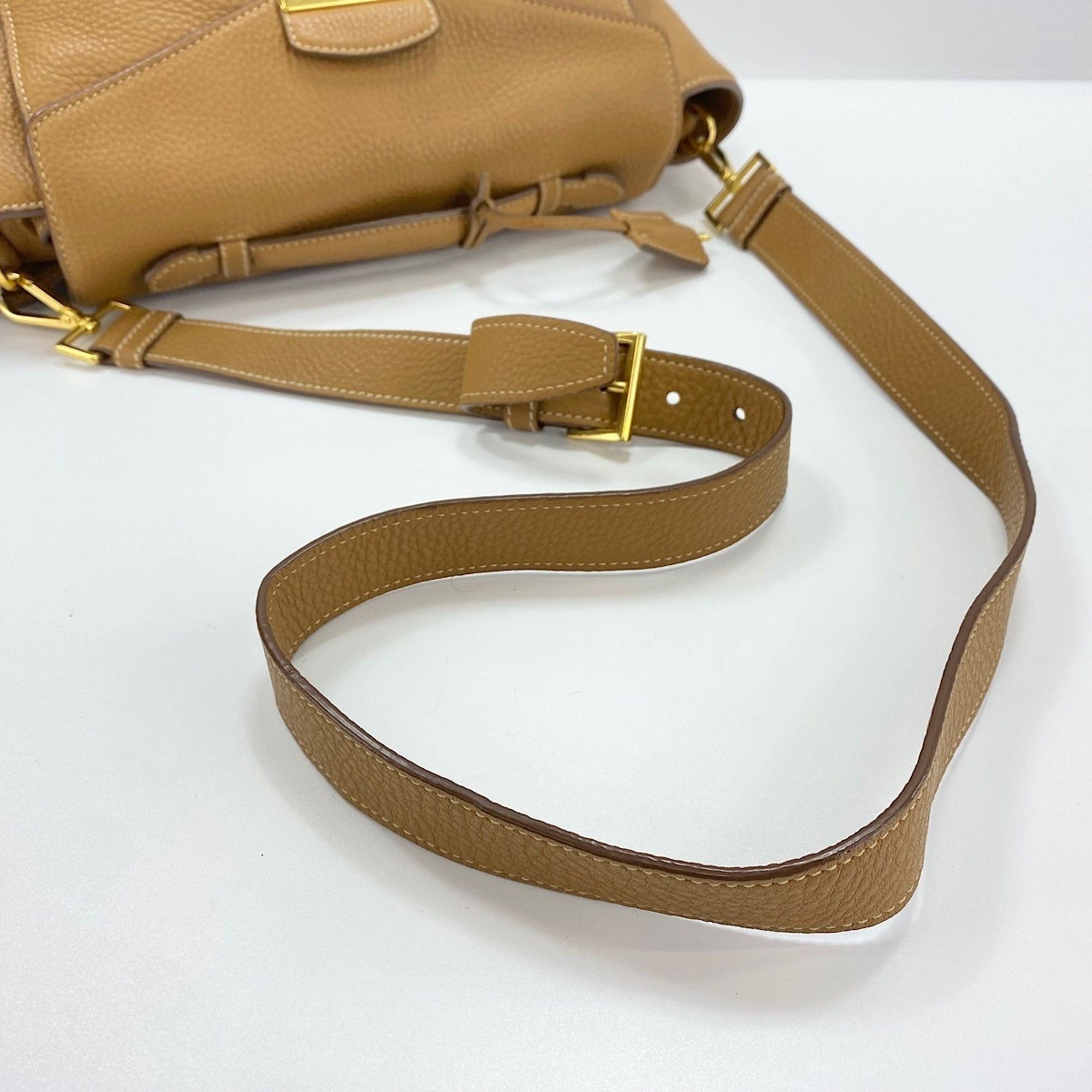 Leather Shoulder Bag (Pre-Owned) - Prada - Modalova