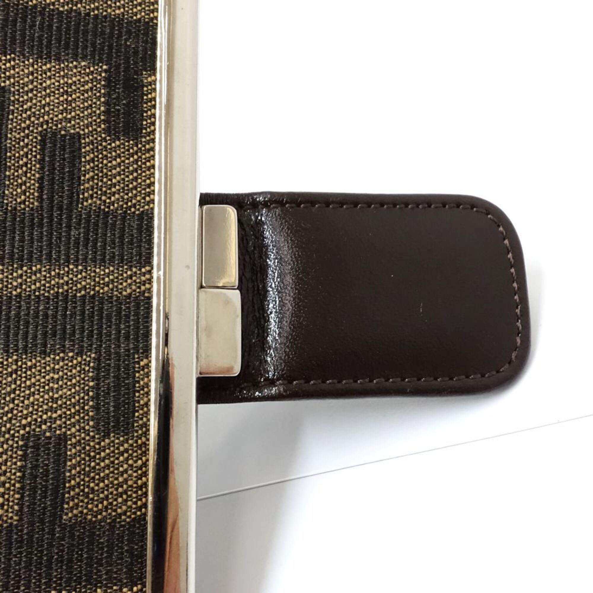 Zucca Canvas Leather Wallet (Bi-Fold) (Pre-Owned) - Fendi - Modalova