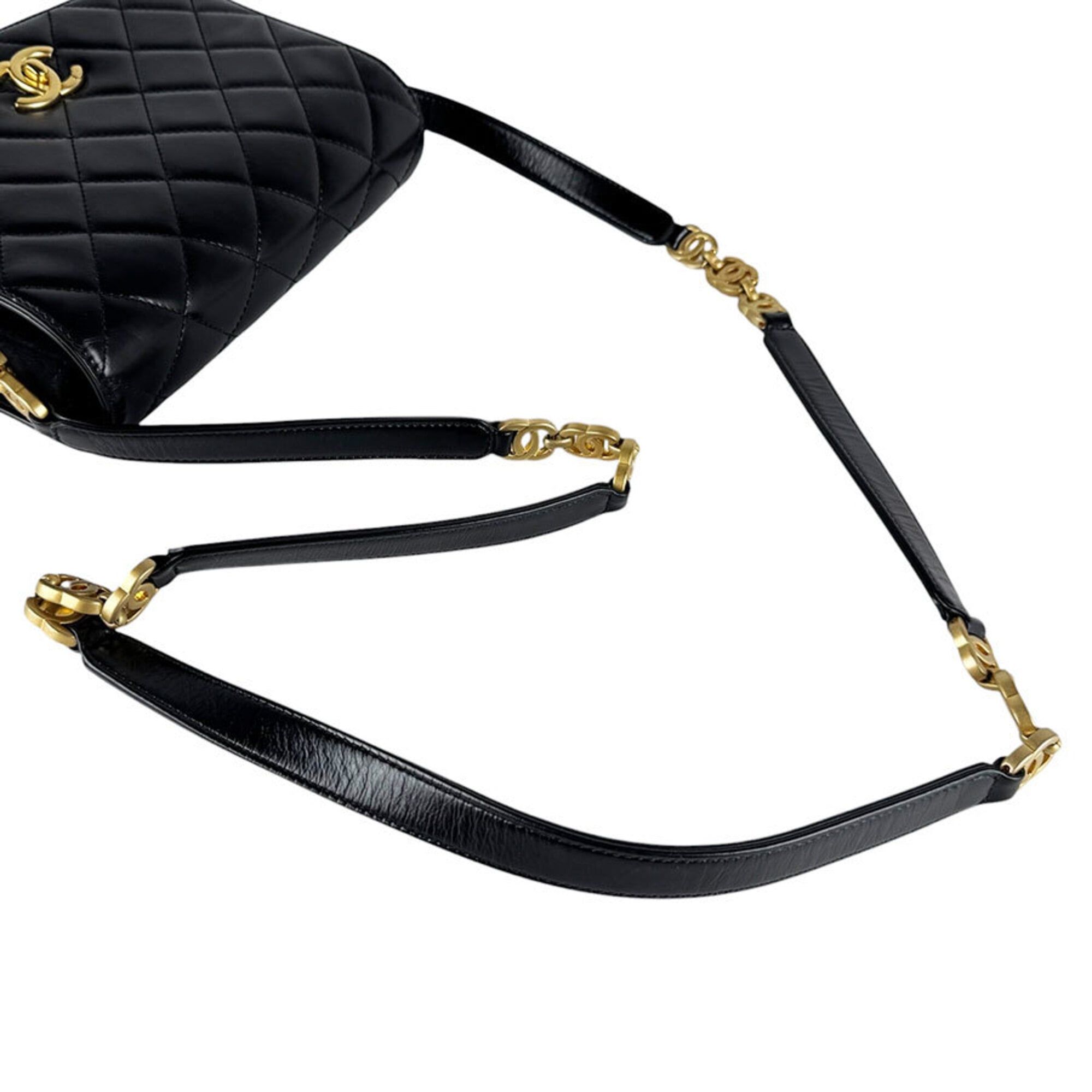 Leather Suede Messenger Bag Shoulder Bag (Pre-Owned) - Chanel - Modalova