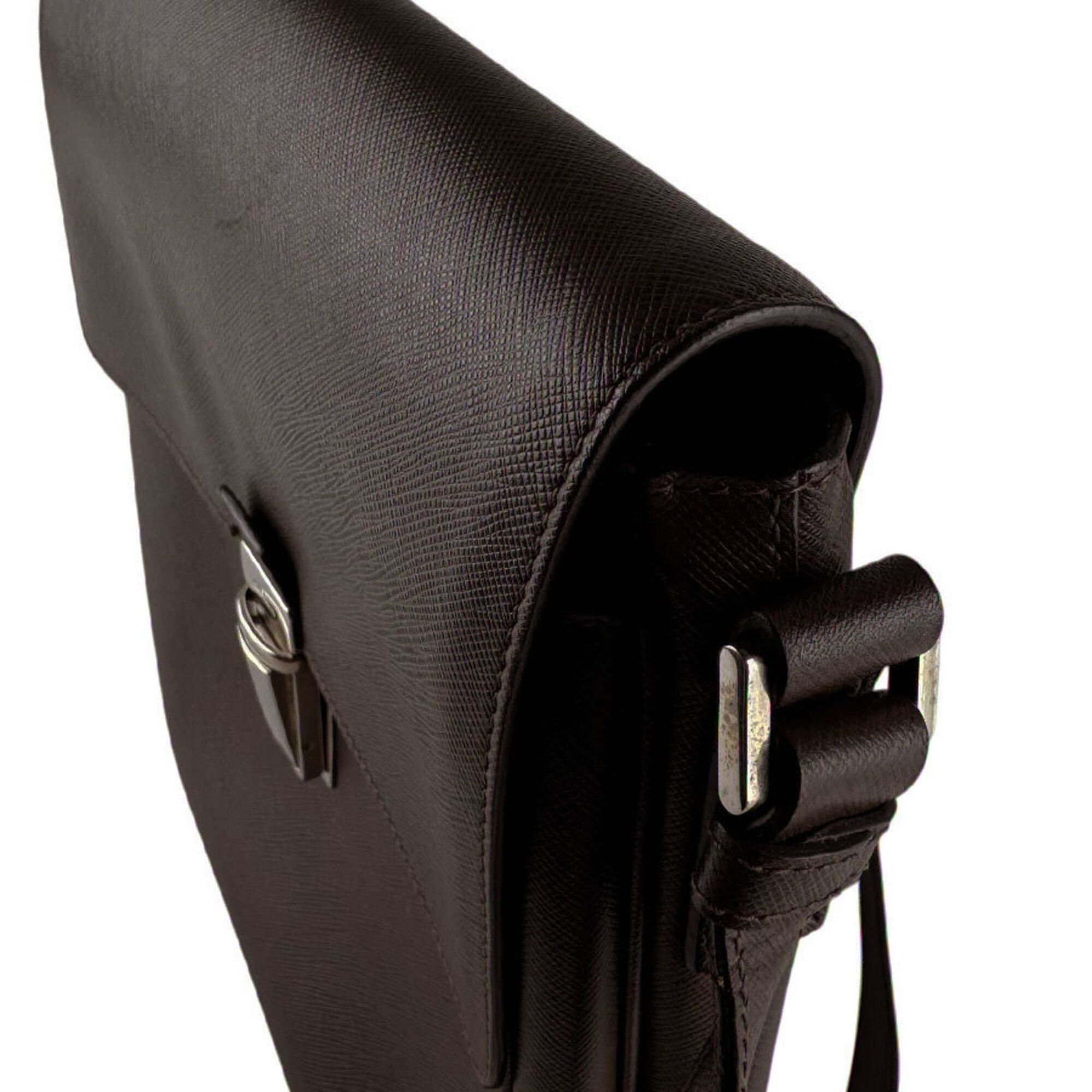 Leather Shoulder Bag (Pre-Owned) - Prada - Modalova