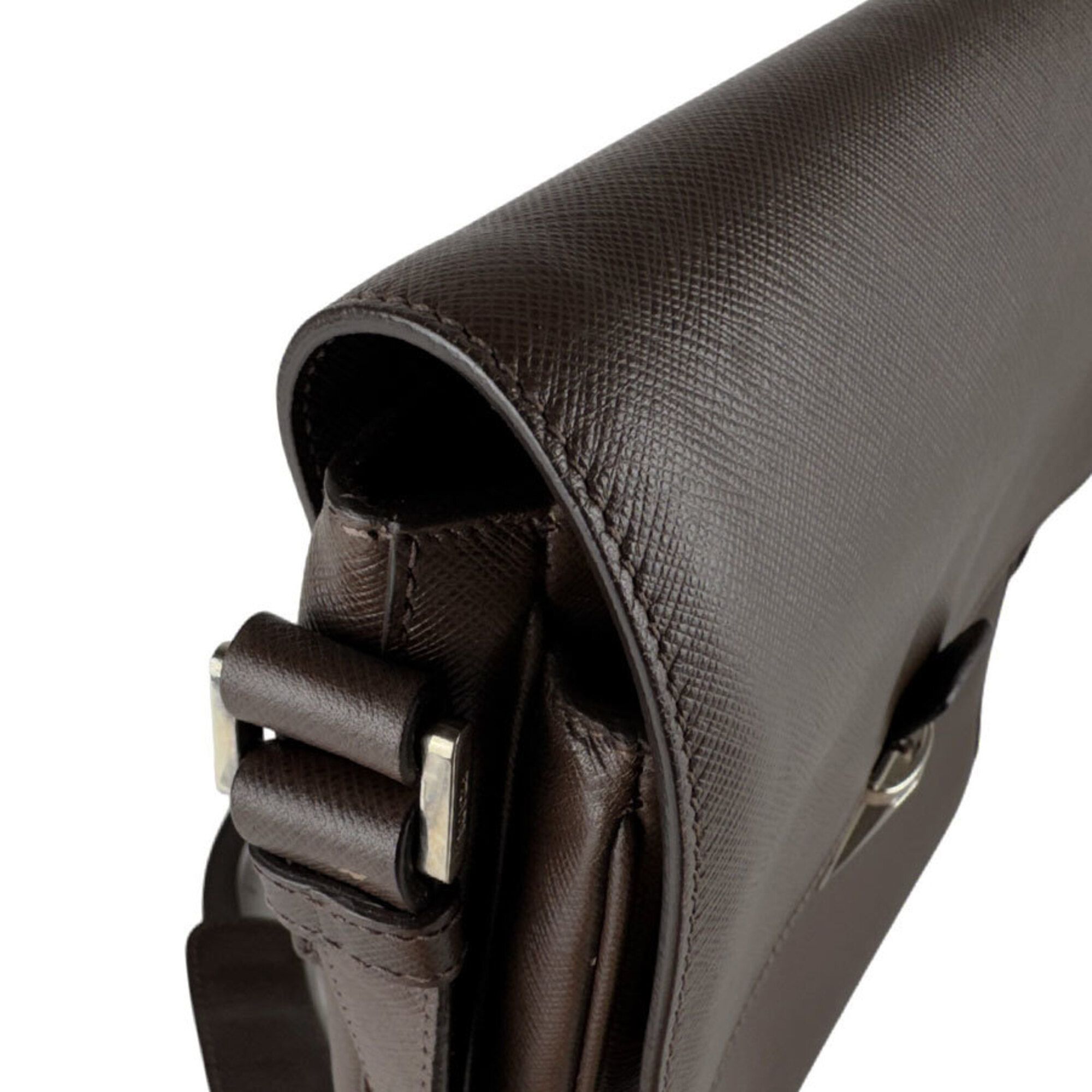 Leather Shoulder Bag (Pre-Owned) - Prada - Modalova