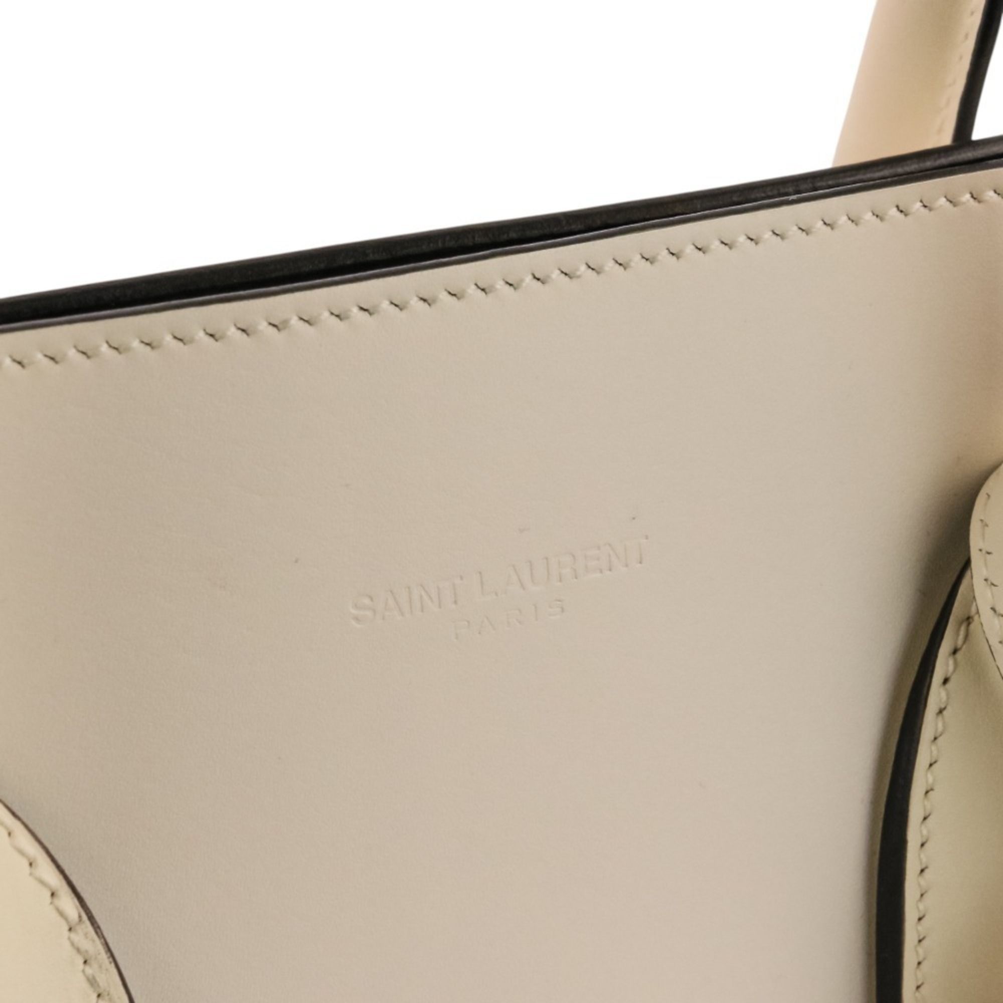 Leather Tote Bag (Pre-Owned) - Yves Saint Laurent - Modalova
