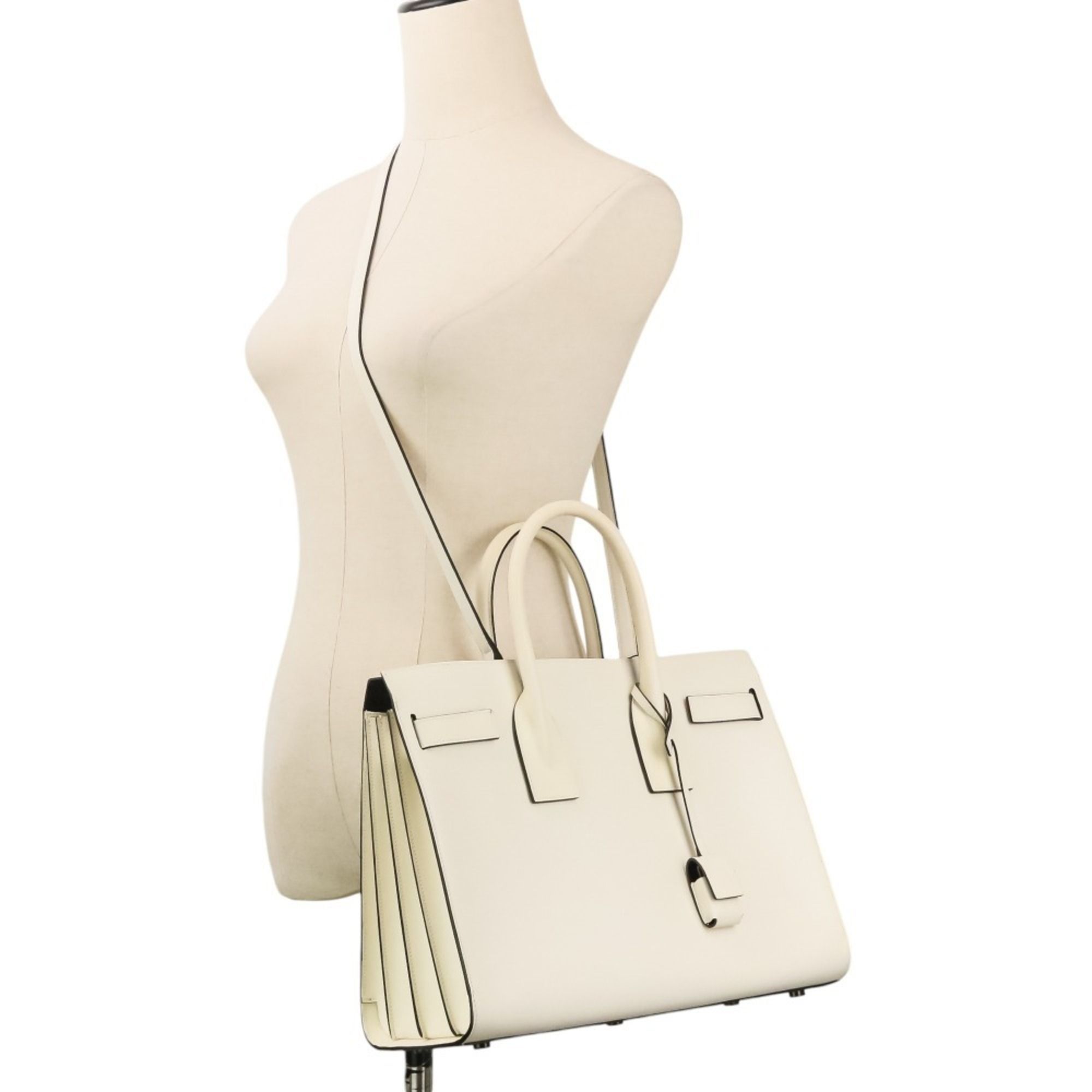 Leather Tote Bag (Pre-Owned) - Yves Saint Laurent - Modalova