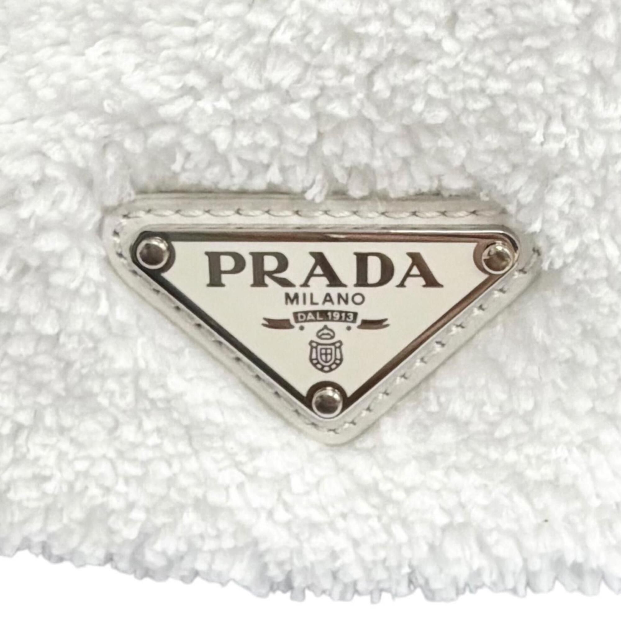 Polyester Leather Tote Bag (Pre-Owned) - Prada - Modalova