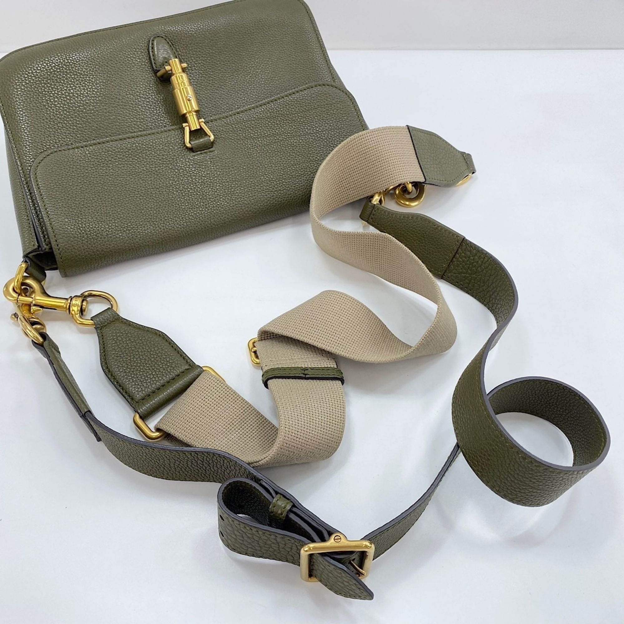 Leather Shoulder Bag (Pre-Owned) - Gucci - Modalova