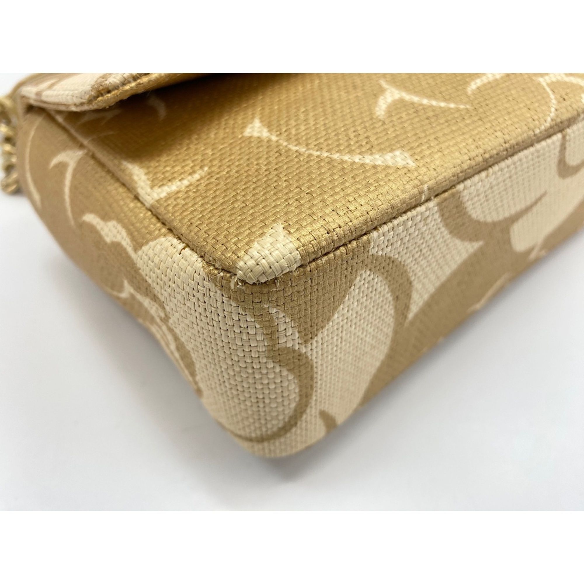 Raffia Shoulder Bag (Pre-Owned) - Chanel - Modalova