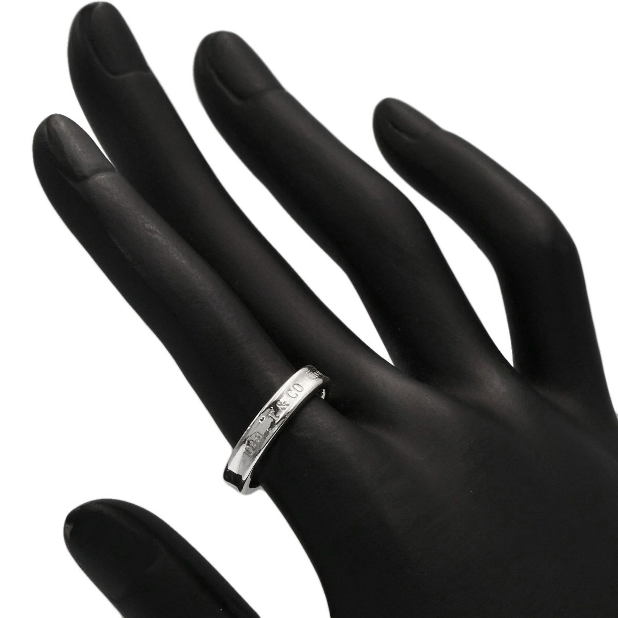 Silver Band Ring (Pre-Owned) - Tiffany - Modalova