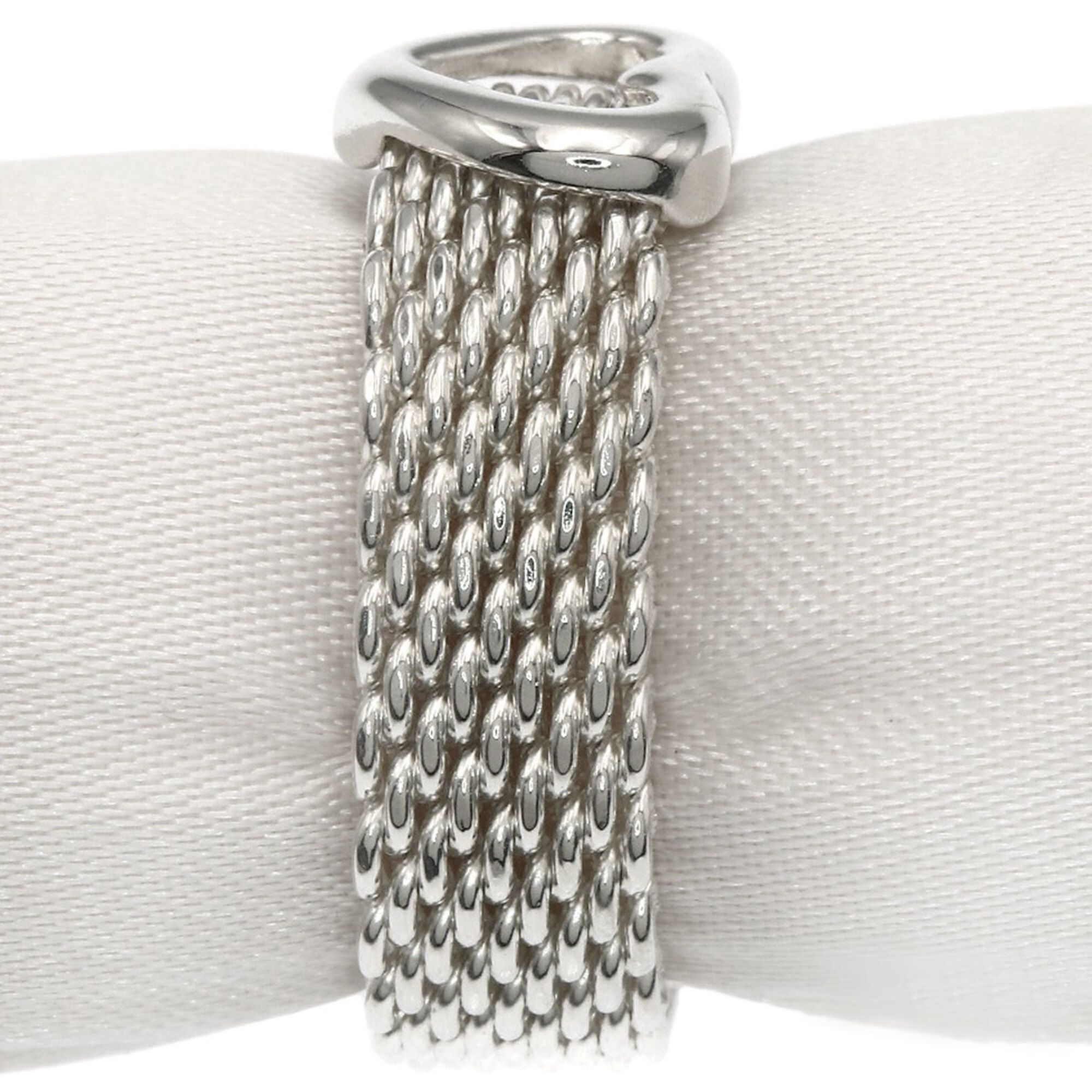Silver Band Ring (Pre-Owned) - Tiffany - Modalova