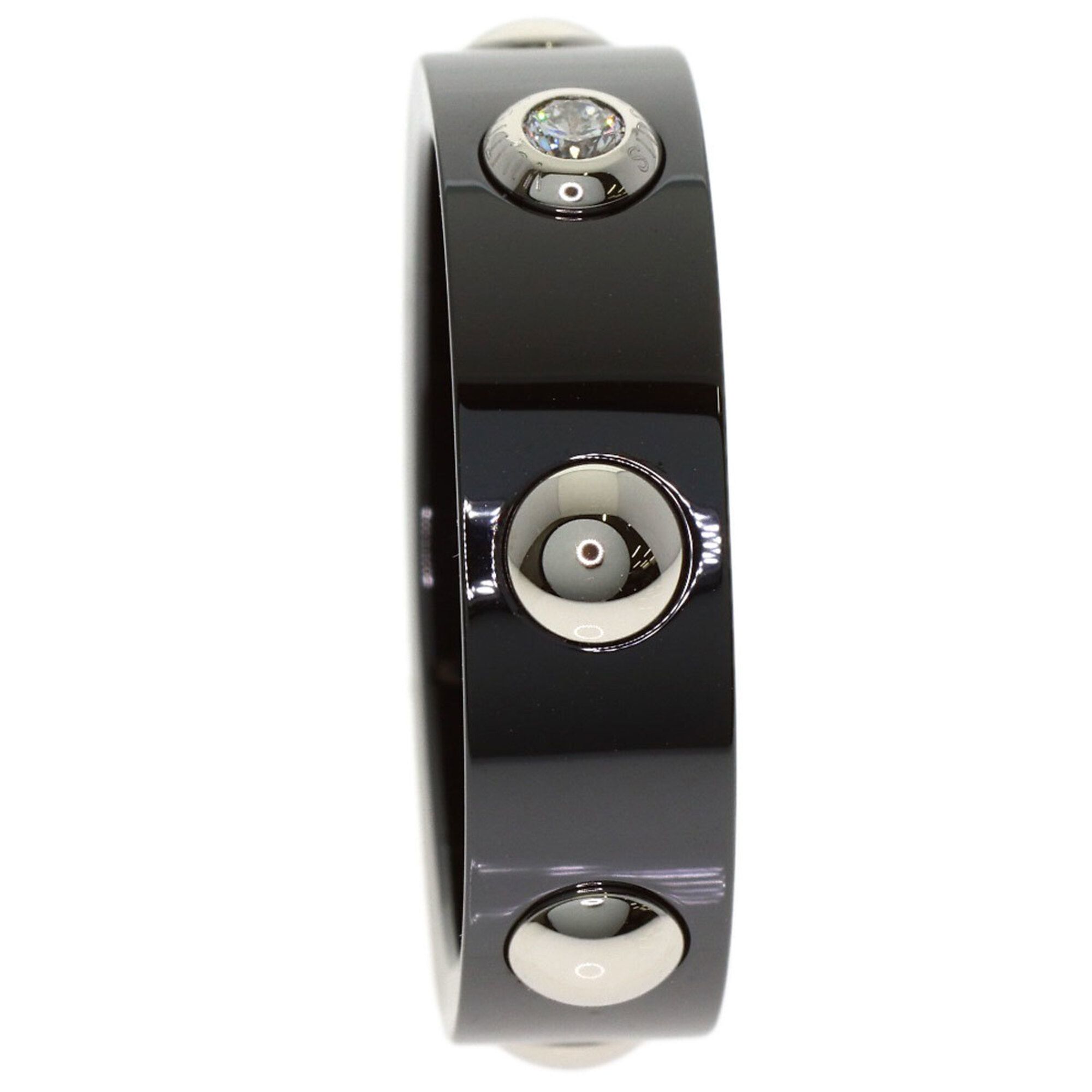 Ceramic Platinum 950 Band Ring (Pre-Owned) - Louis Vuitton - Modalova