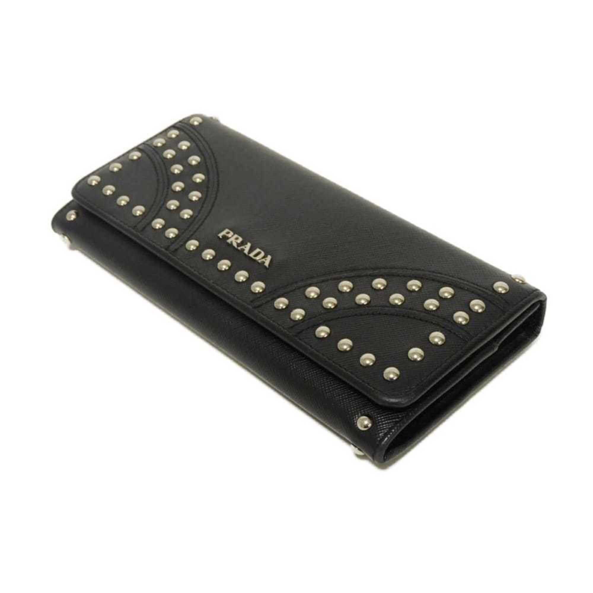 Saffiano Long Wallet (Bi-Fold) (Pre-Owned) - Prada - Modalova
