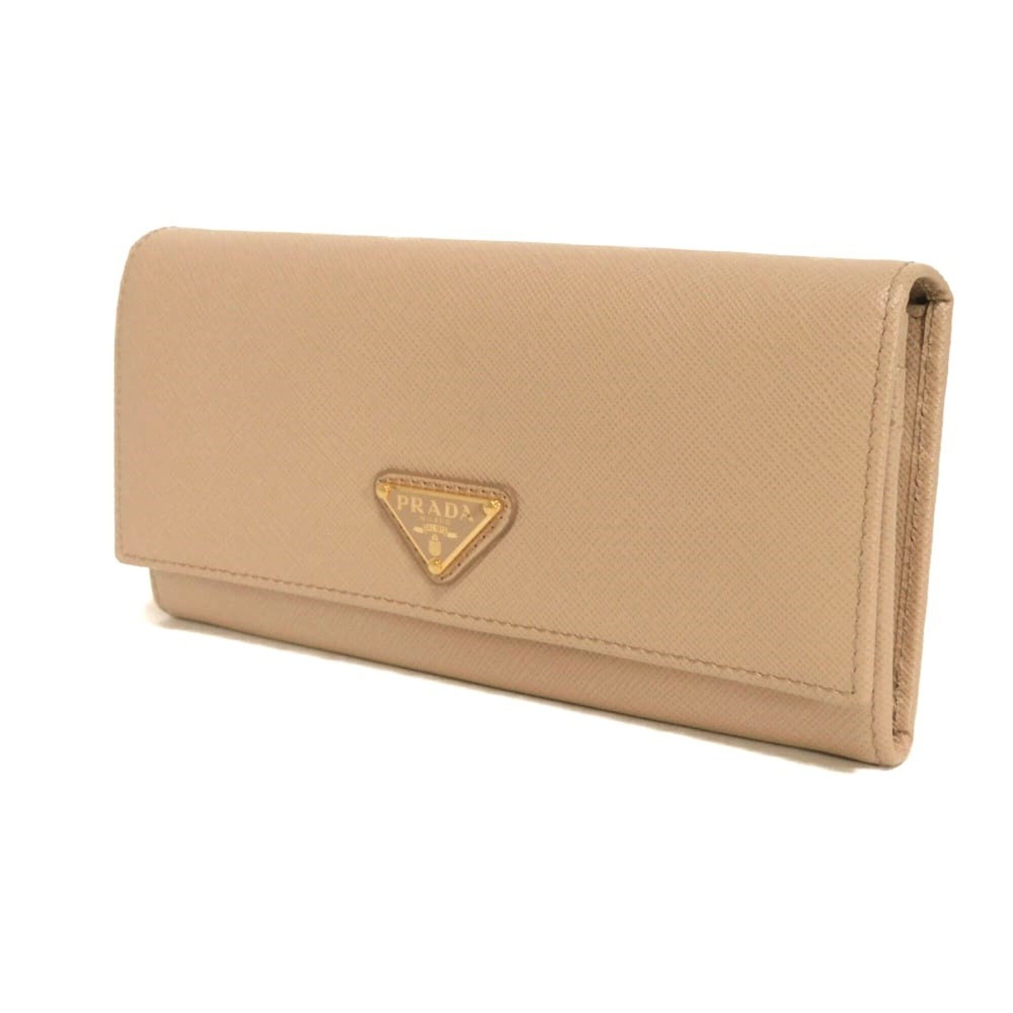 Saffiano Lux Long Wallet (Bi-Fold) (Pre-Owned) - Prada - Modalova