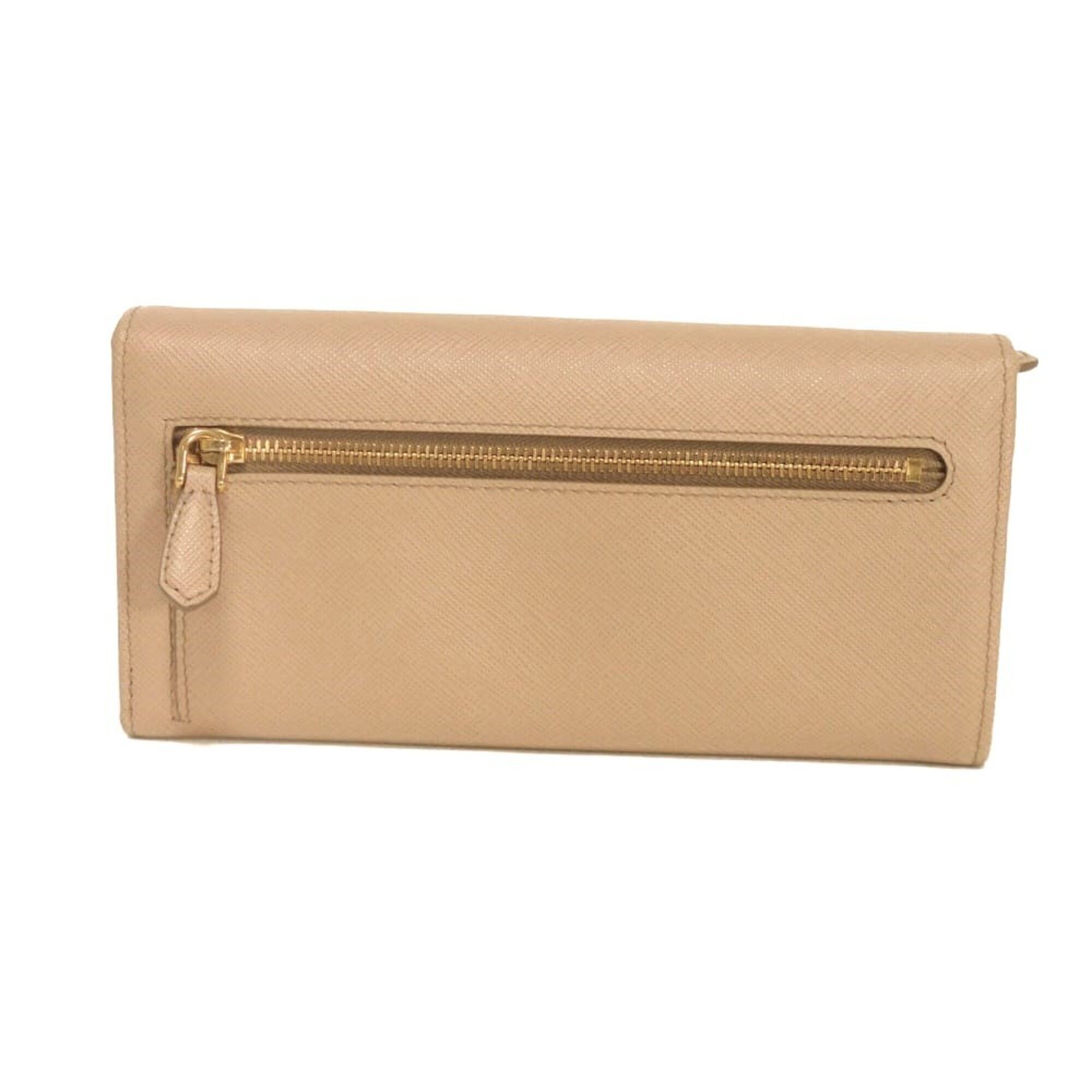 Saffiano Lux Long Wallet (Bi-Fold) (Pre-Owned) - Prada - Modalova