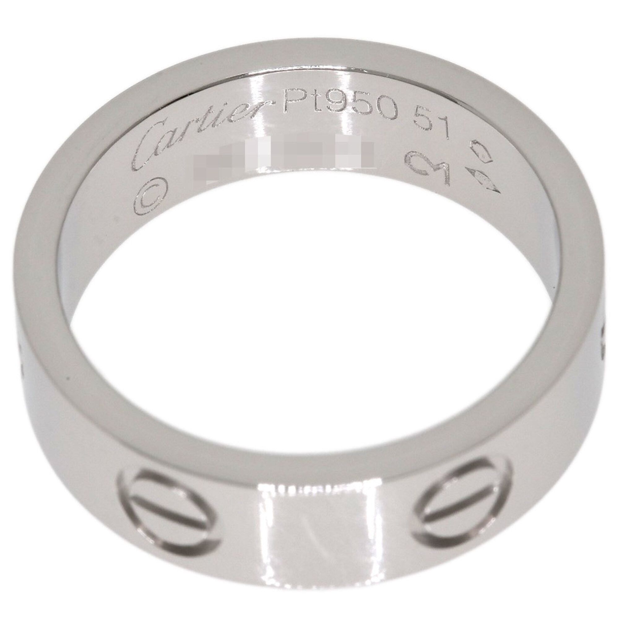 Platinum 950 Band Ring (Pre-Owned) - Cartier - Modalova