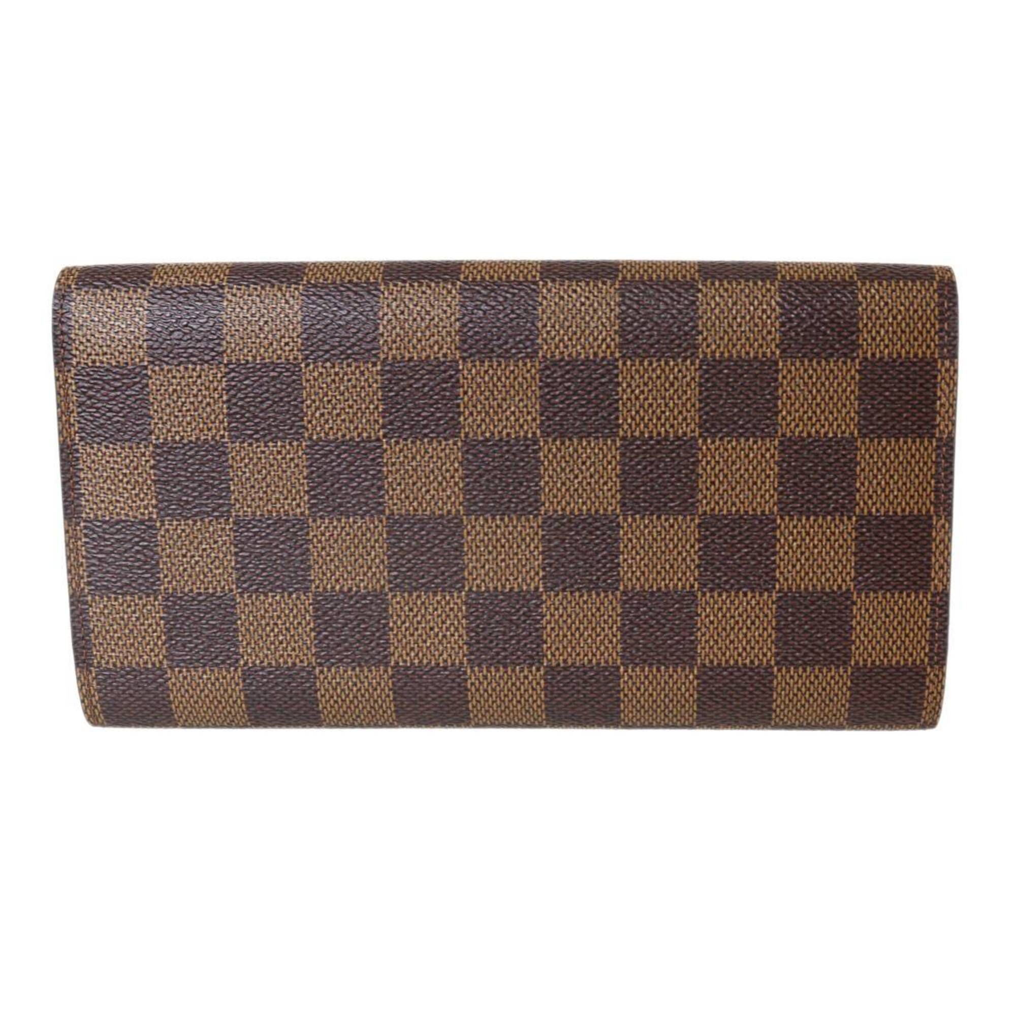 Damier Long Wallet (Tri-Fold) (Pre-Owned) - Louis Vuitton - Modalova