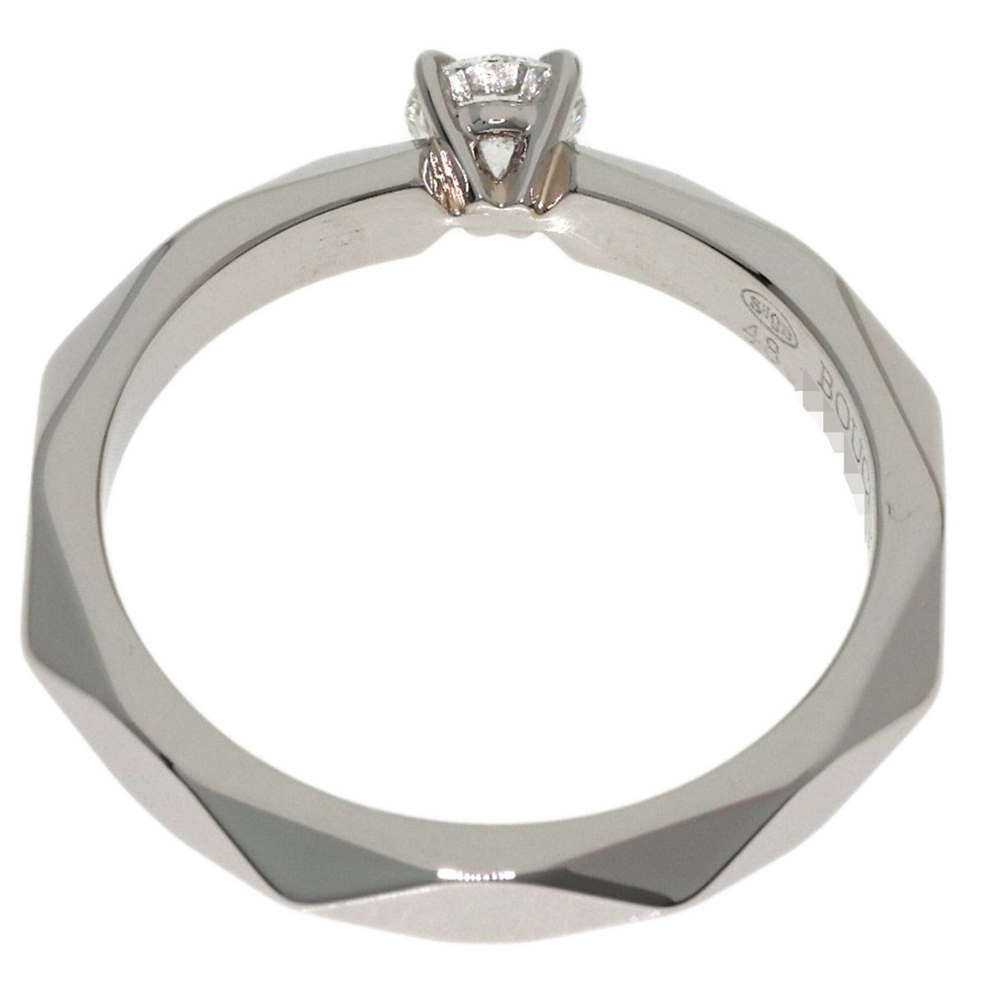 Platinum 950 Band Ring (Pre-Owned) - Boucheron - Modalova