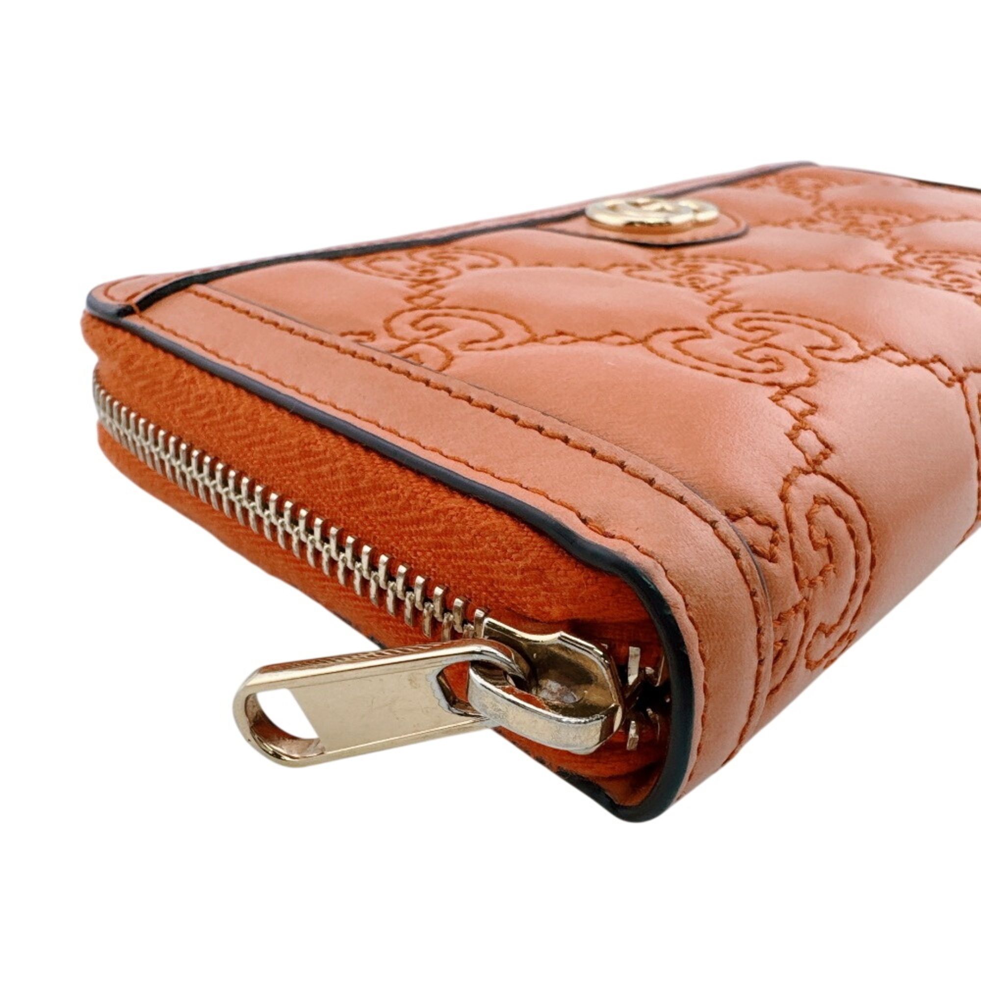 Leather Long Wallet (Bi-Fold) (Pre-Owned) - Gucci - Modalova