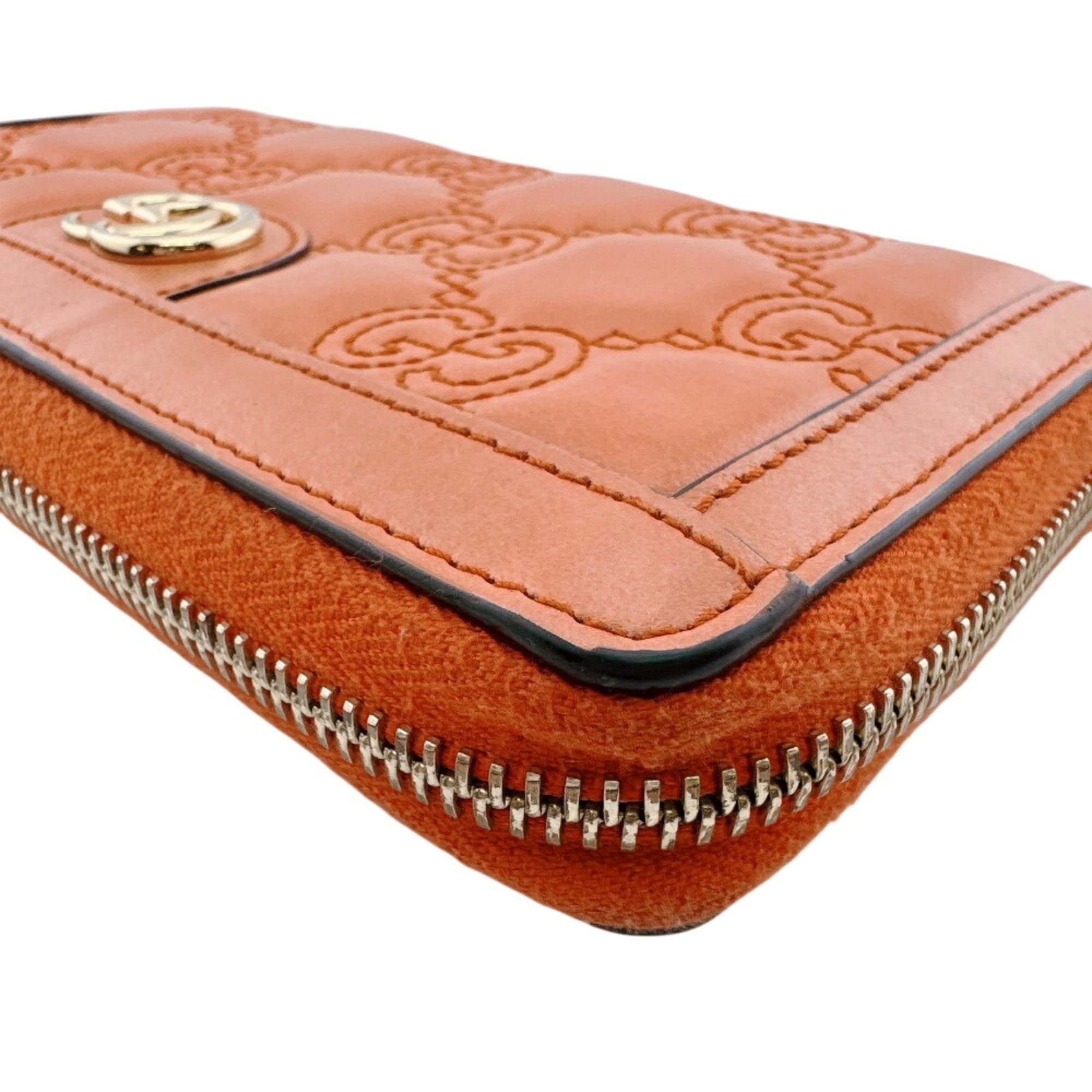 Leather Long Wallet (Bi-Fold) (Pre-Owned) - Gucci - Modalova