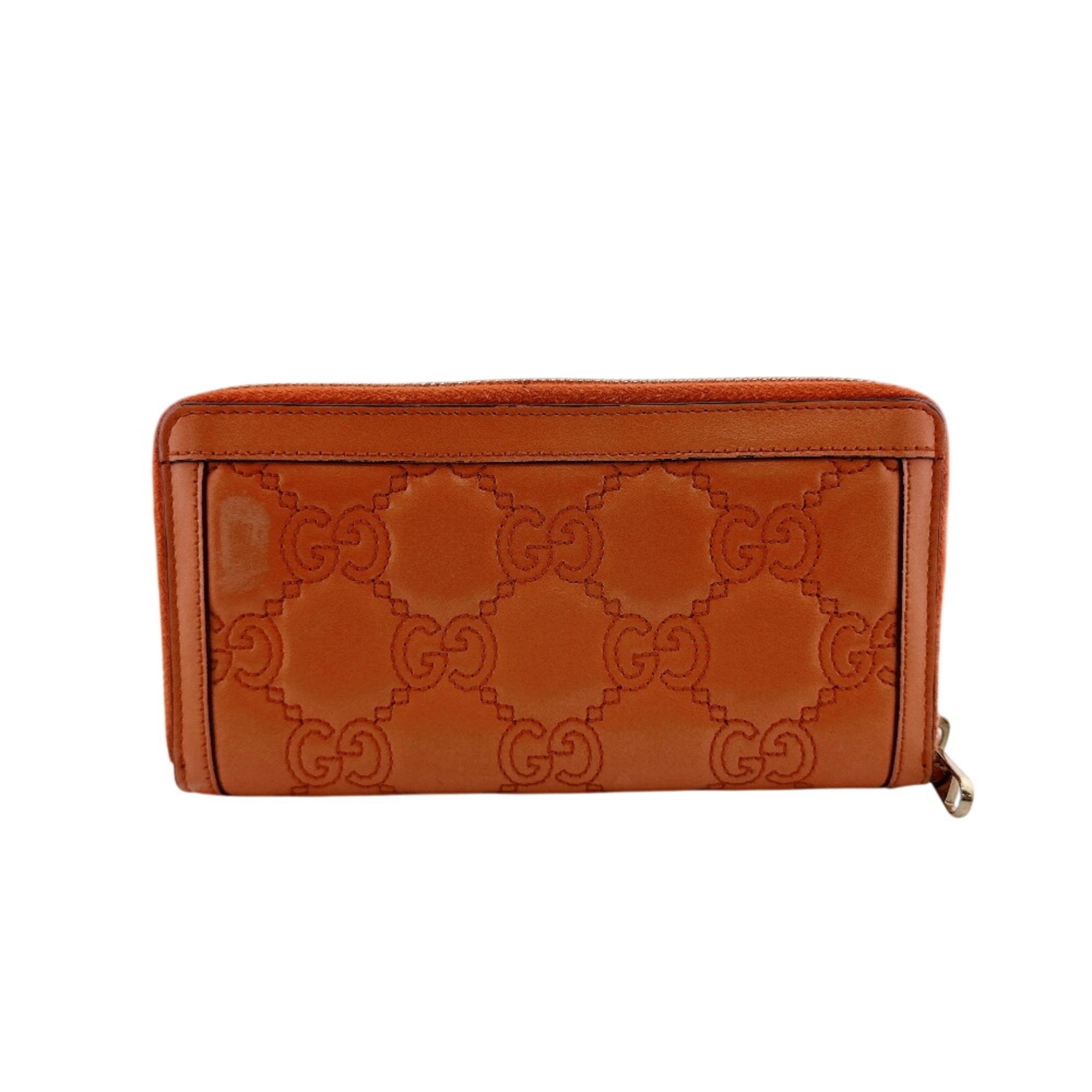Leather Long Wallet (Bi-Fold) (Pre-Owned) - Gucci - Modalova