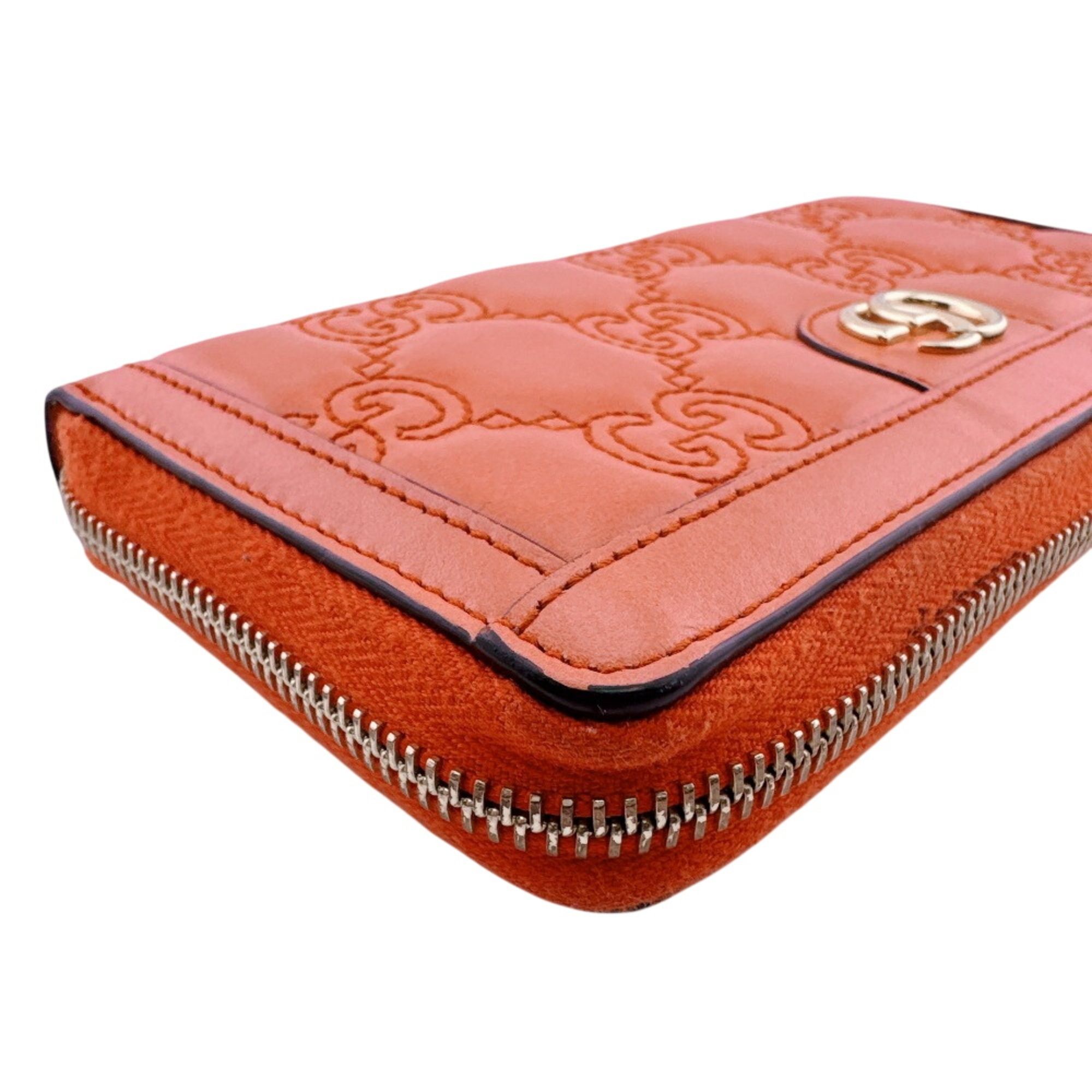 Leather Long Wallet (Bi-Fold) (Pre-Owned) - Gucci - Modalova