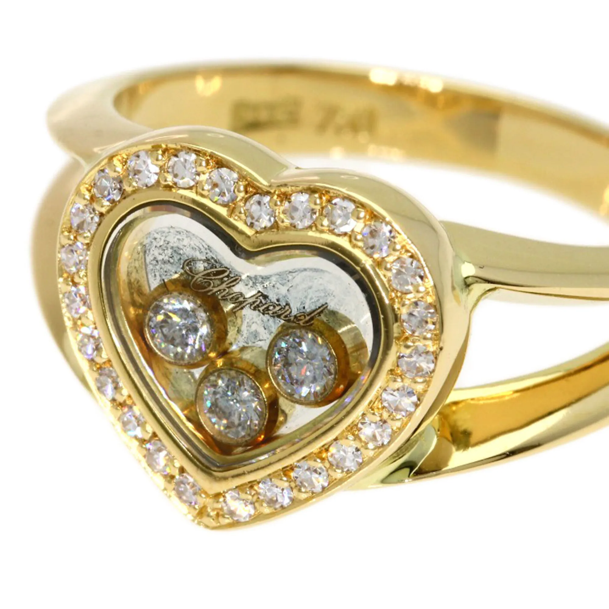 Yellow Gold (18K) Band Ring (Pre-Owned) - Chopard - Modalova