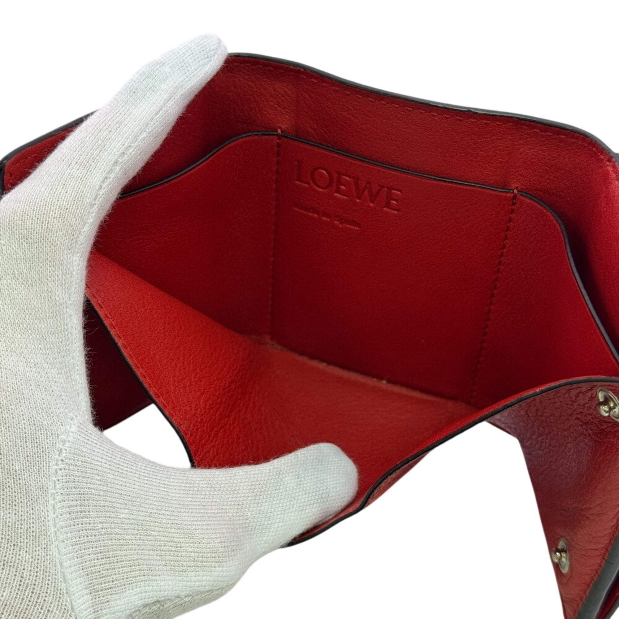 Leather Wallet (Tri-Fold) (Pre-Owned) - Loewe - Modalova