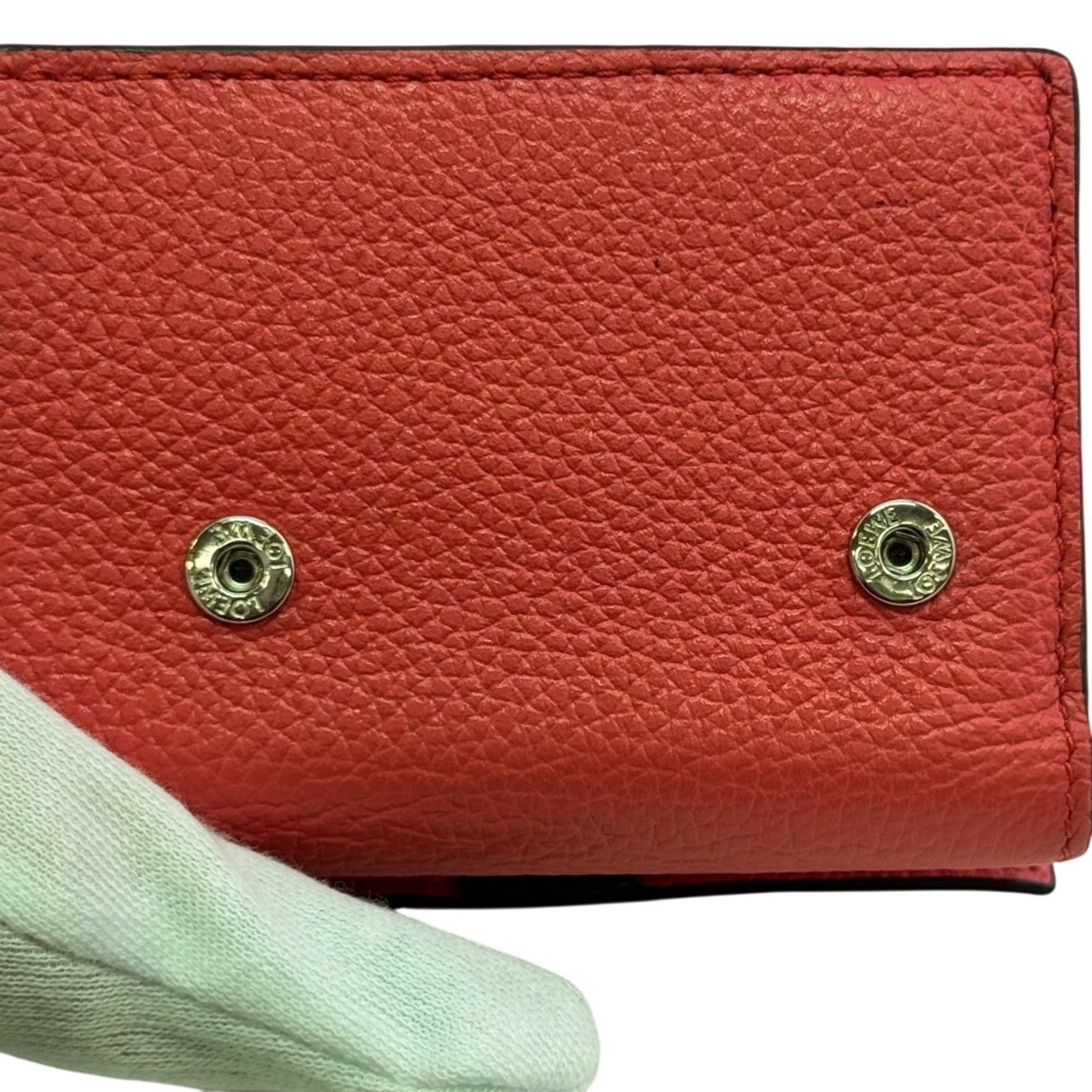 Leather Wallet (Tri-Fold) (Pre-Owned) - Loewe - Modalova