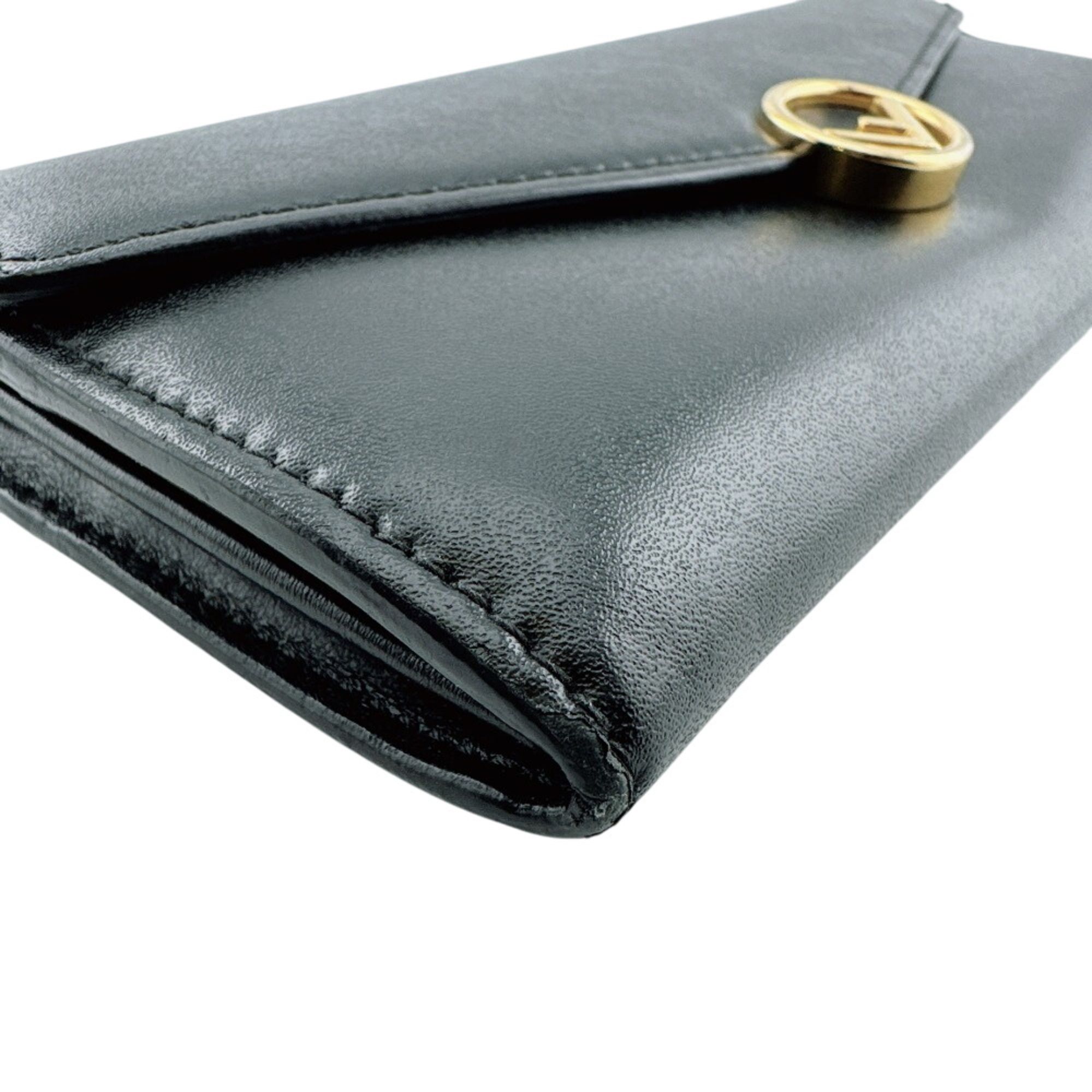 Leather Long Wallet (Bi-Fold) (Pre-Owned) - Fendi - Modalova