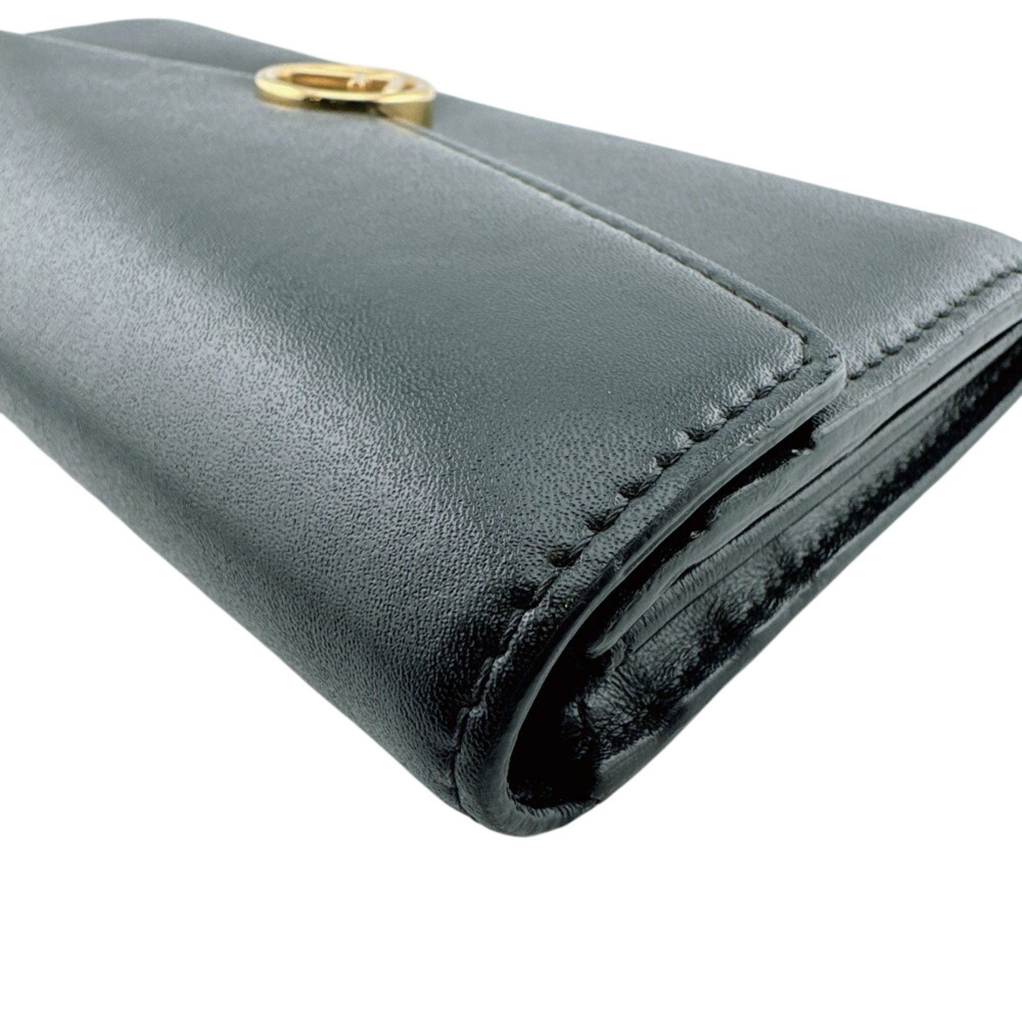 Leather Long Wallet (Bi-Fold) (Pre-Owned) - Fendi - Modalova