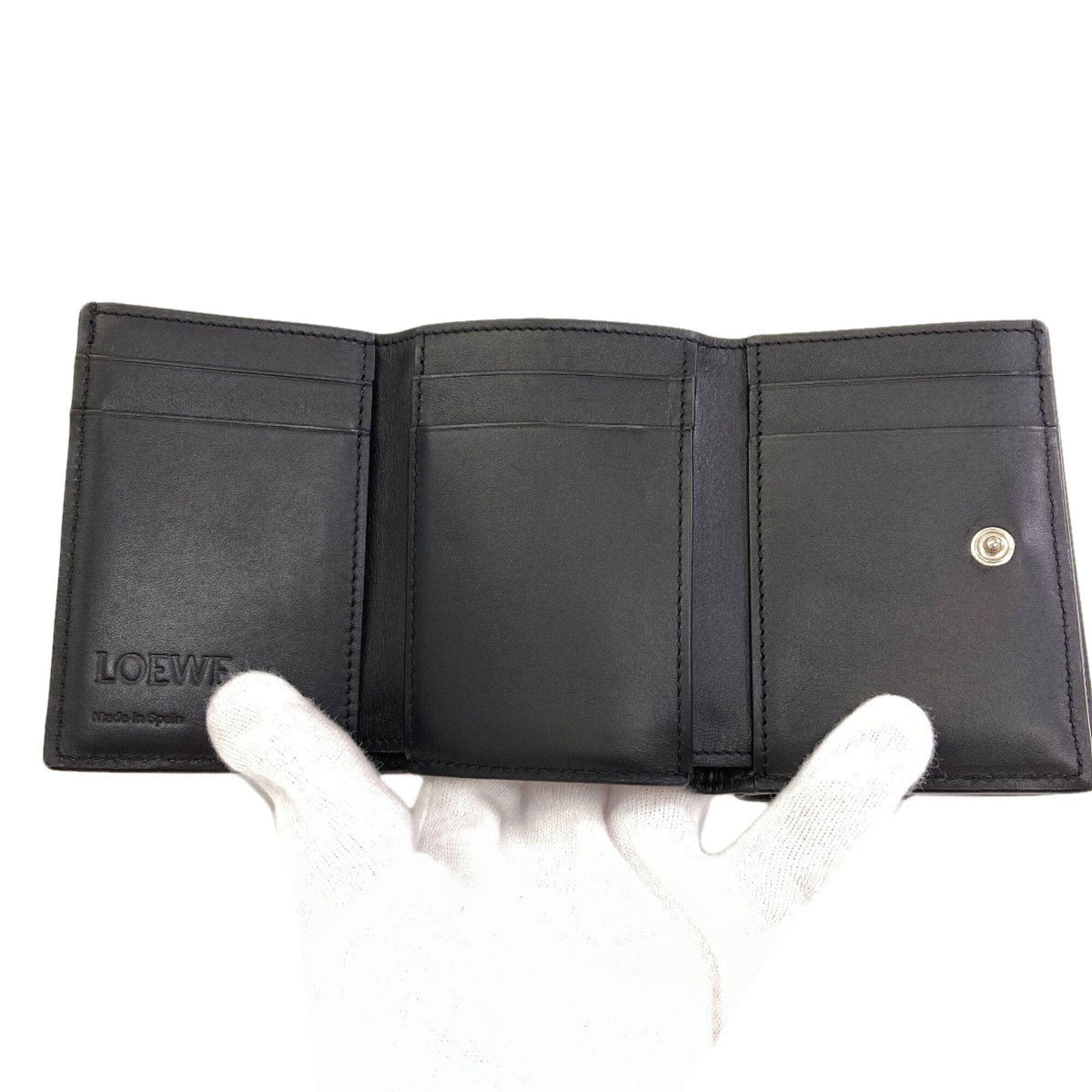 Leather Wallet (Tri-Fold) (Pre-Owned) - Loewe - Modalova