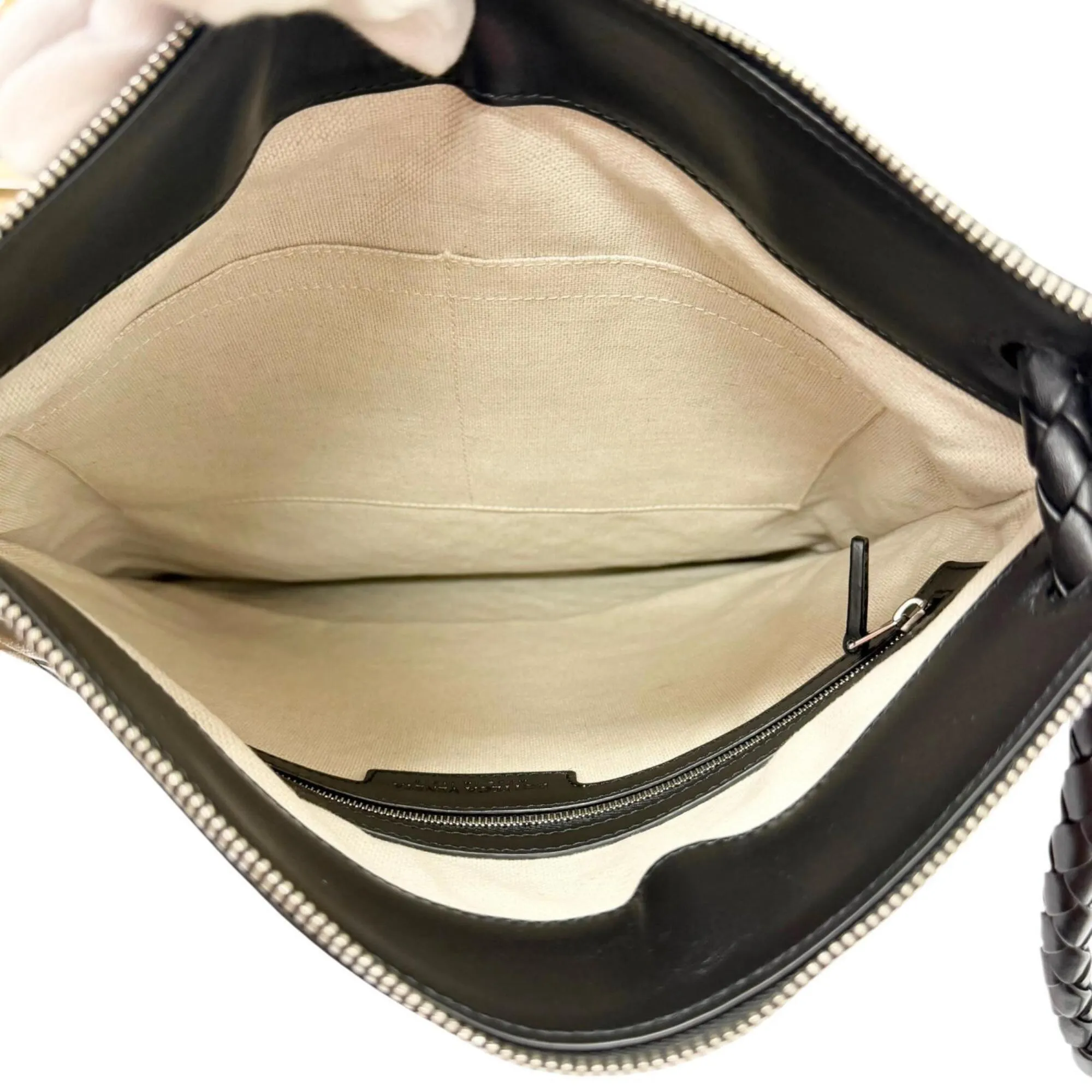 Leather Shoulder Bag (Pre-Owned) - Bottega Veneta - Modalova