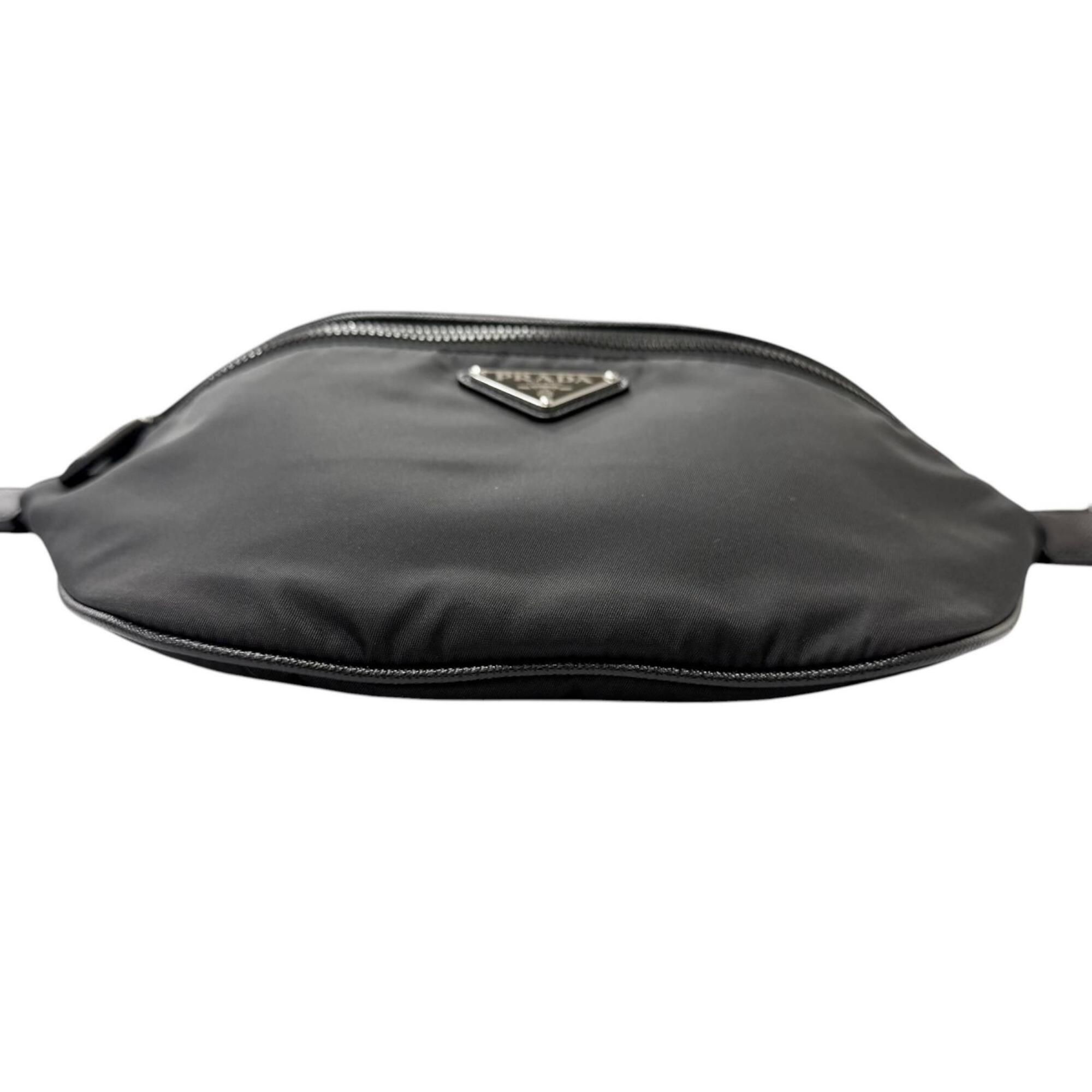 Nylon Leather Fanny Pack Sling Bag (Pre-Owned) - Prada - Modalova