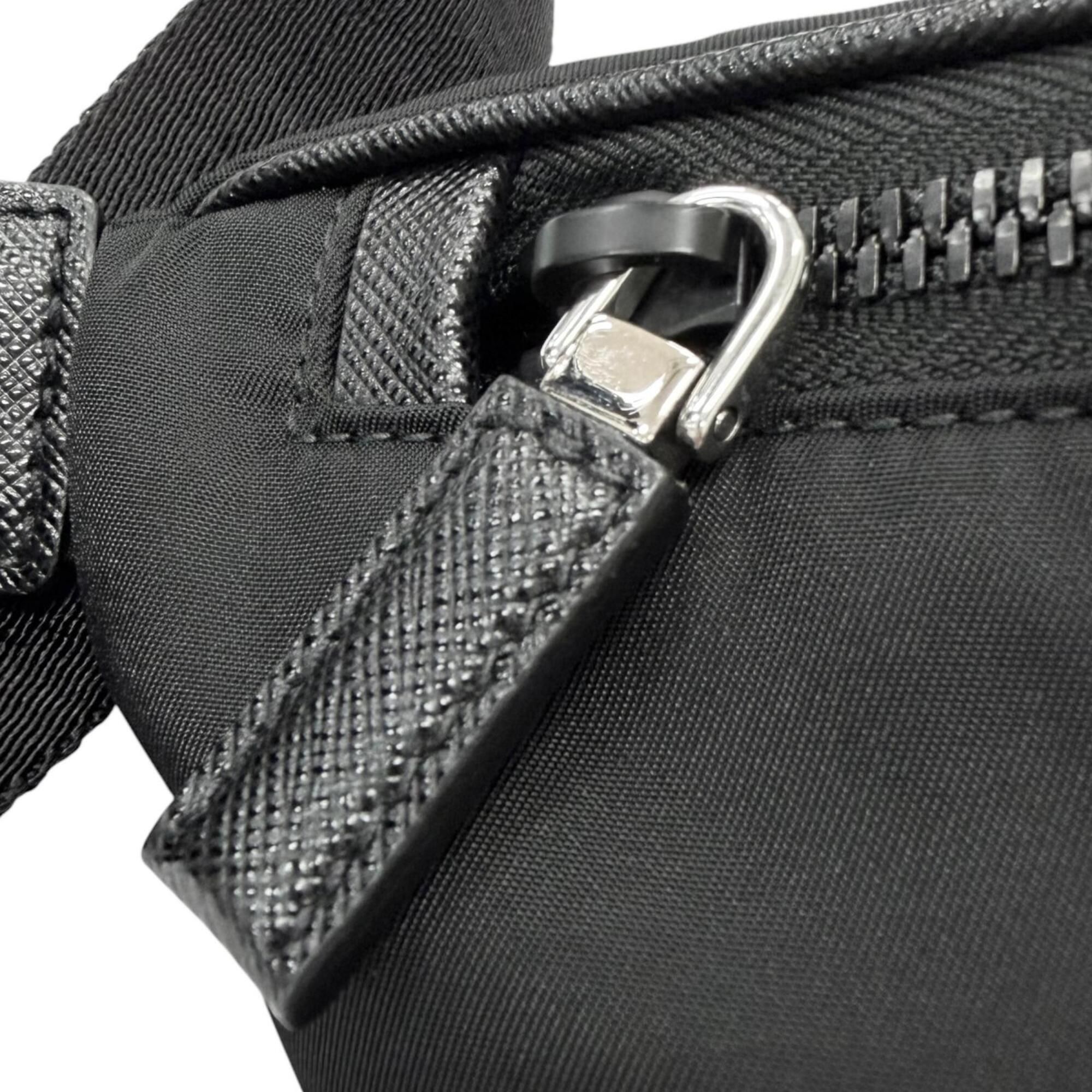 Nylon Leather Fanny Pack Sling Bag (Pre-Owned) - Prada - Modalova