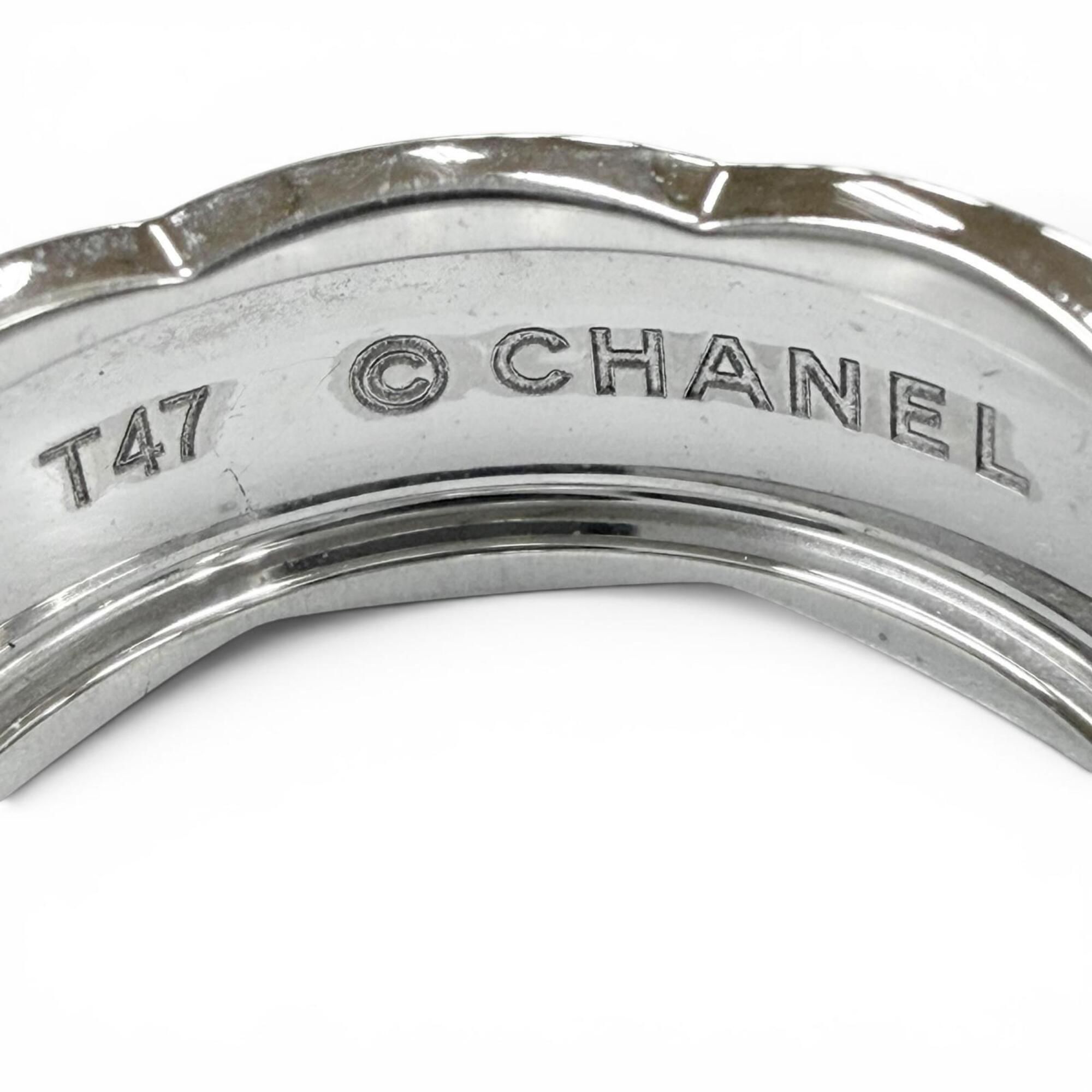 Chanel Silver Band Ring (Pre-Owned) - Chanel - Modalova