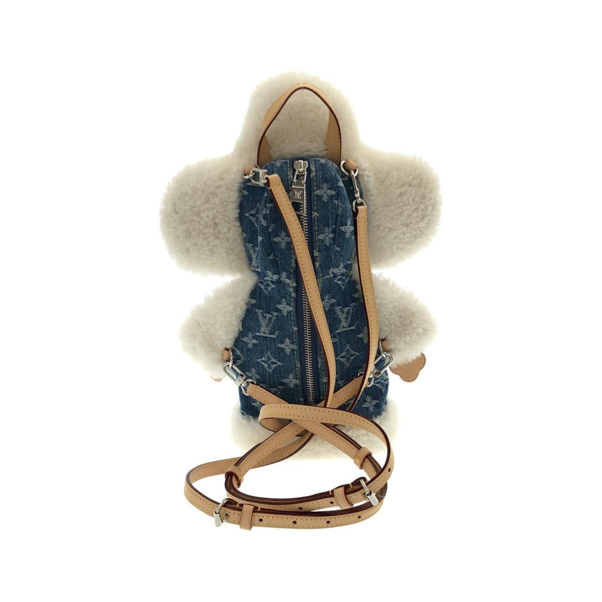 Monogram Denim Backpack (Pre-Owned) - Louis Vuitton - Modalova