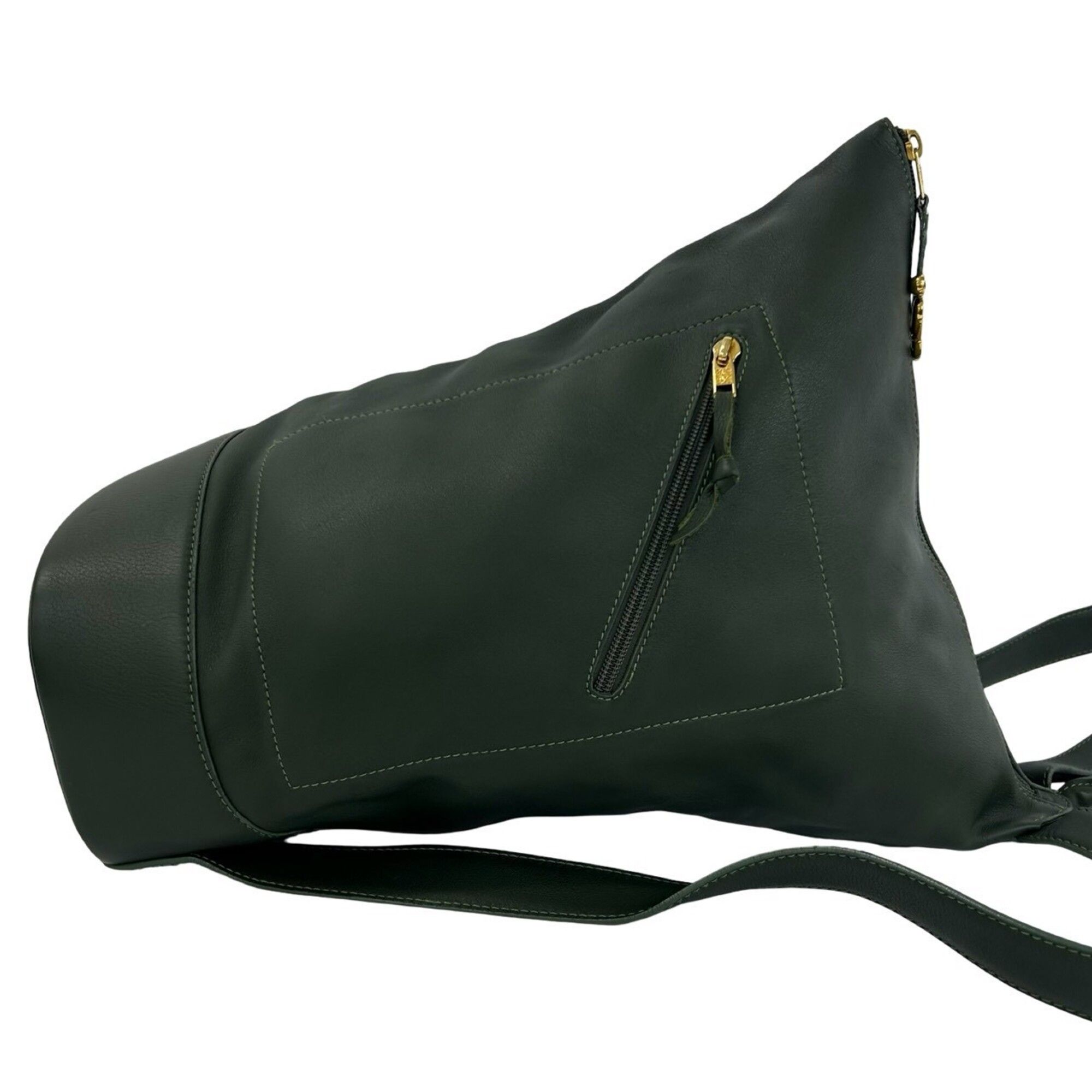 Leather Backpack (Pre-Owned) - Loewe - Modalova