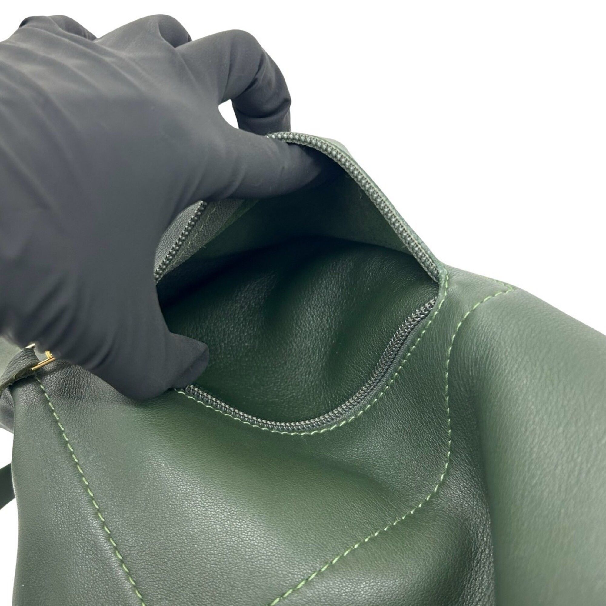 Leather Backpack (Pre-Owned) - Loewe - Modalova
