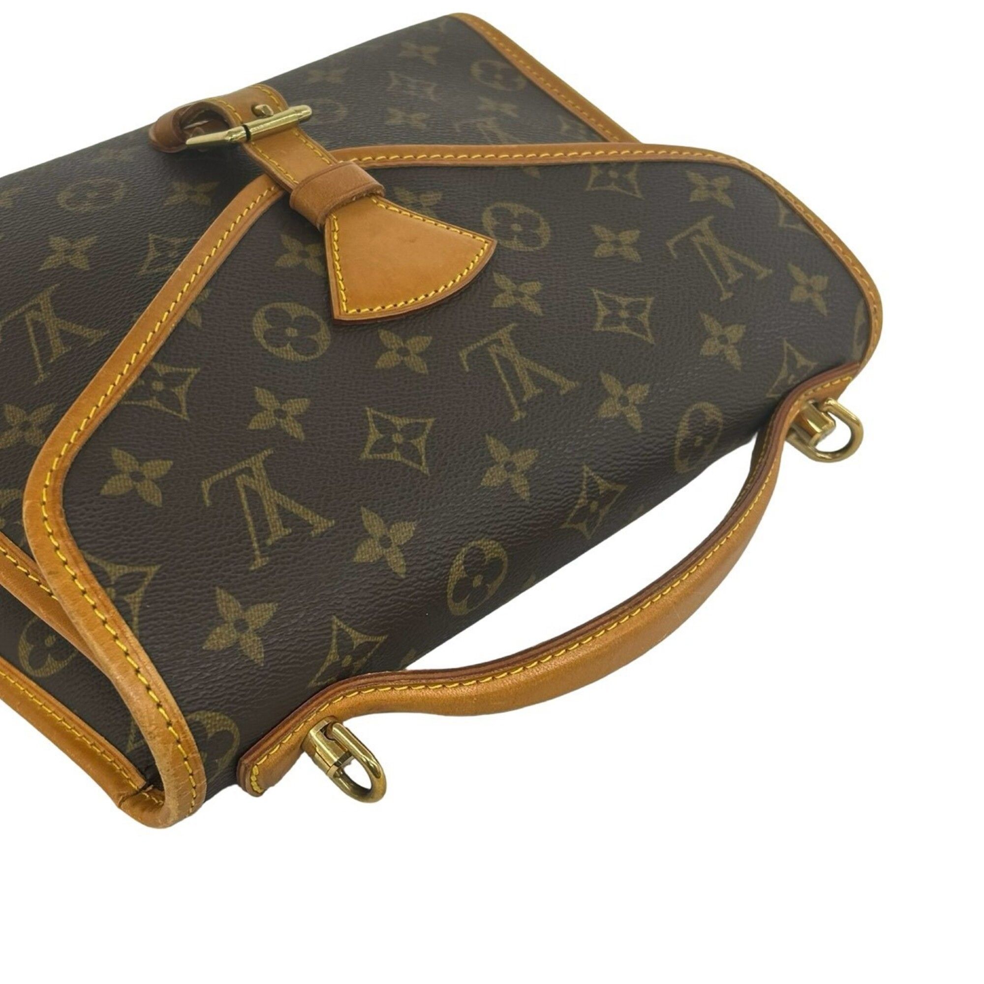 Leather Pvc Handbag Shoulder Bag (Pre-Owned) - Louis Vuitton - Modalova