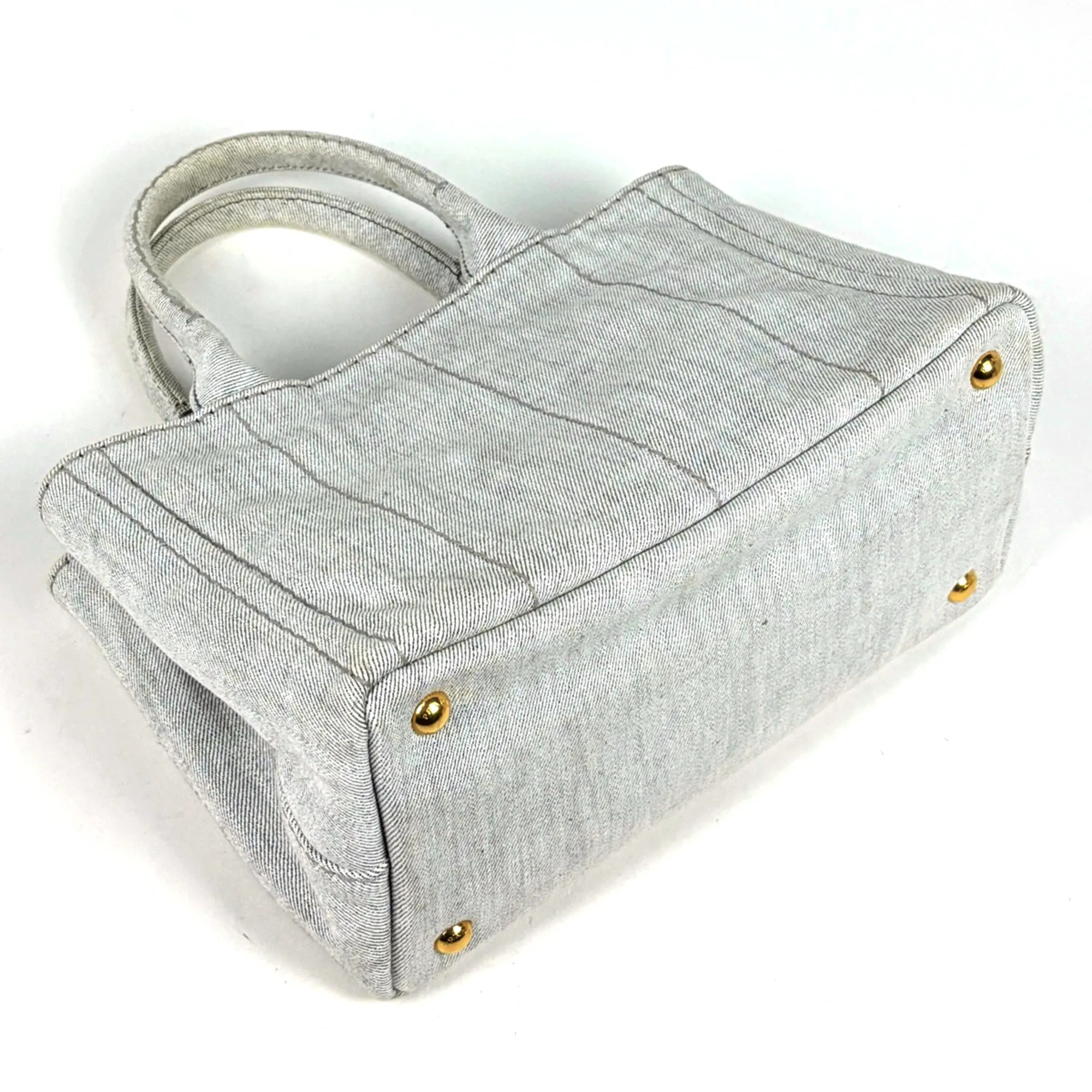 Denim Tote Bag (Pre-Owned) - Prada - Modalova